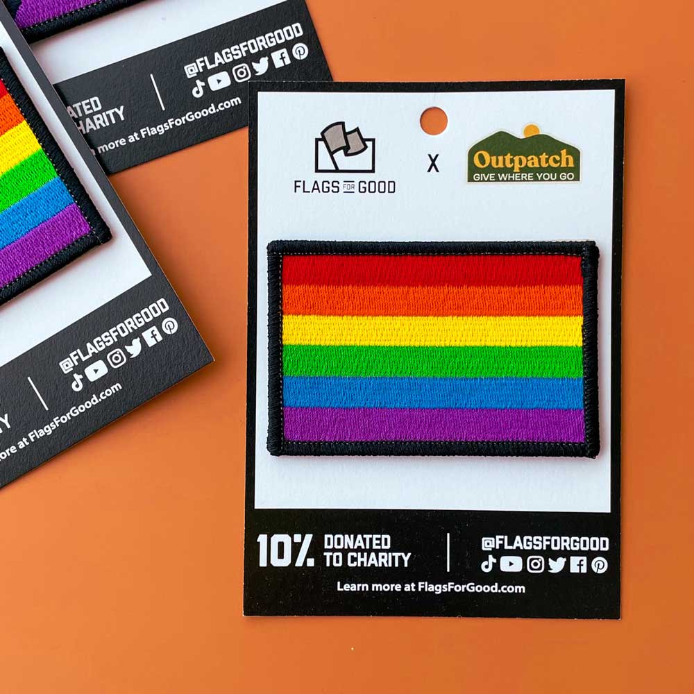 Pride Flag Patches by Flags For Good
