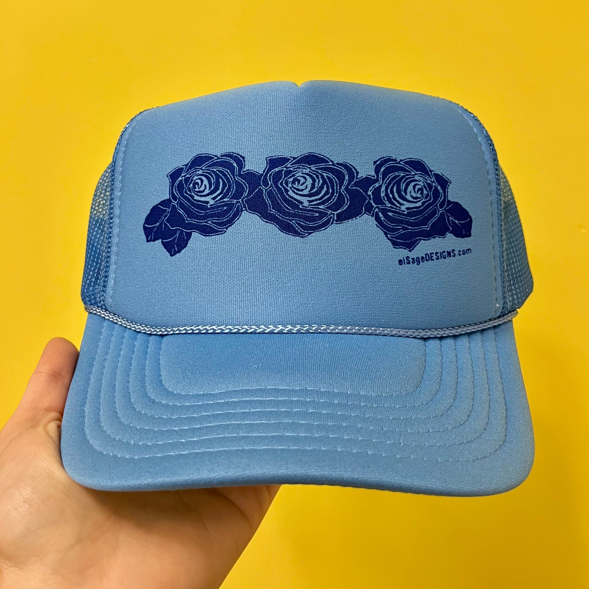 Roses Trucker Hat