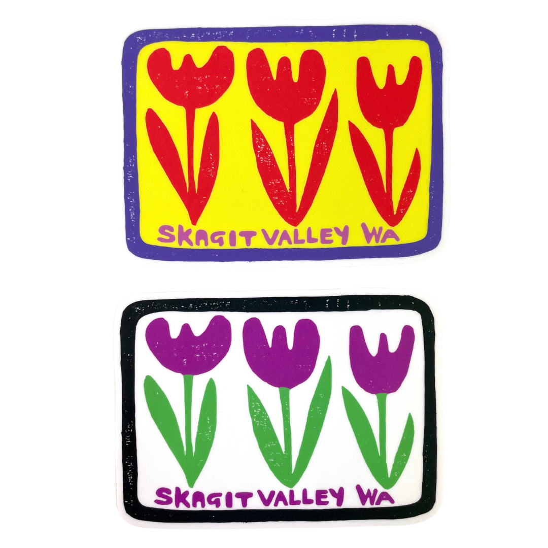 Tulip Row Sticker