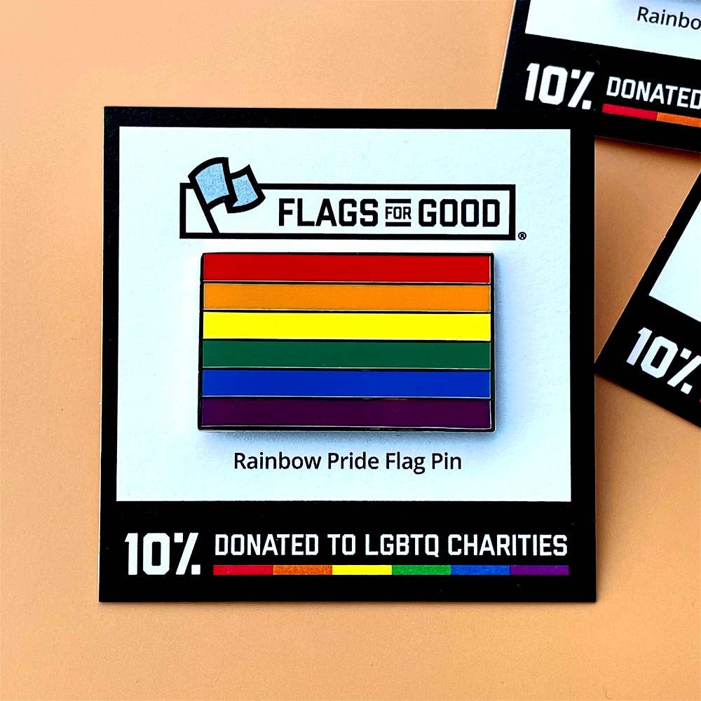 Enamel Pins by Flags For Good