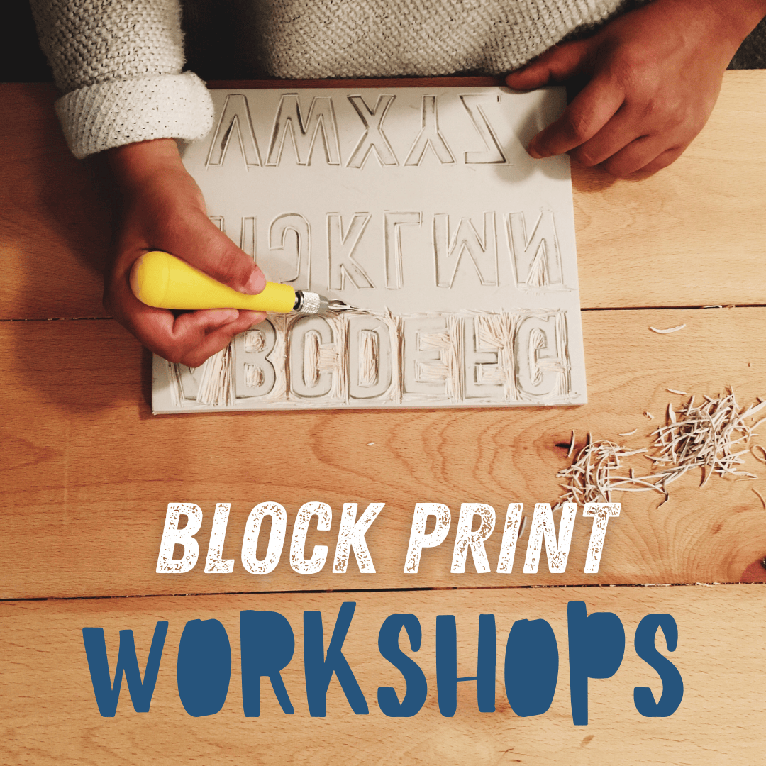 New Block Print Workshops!