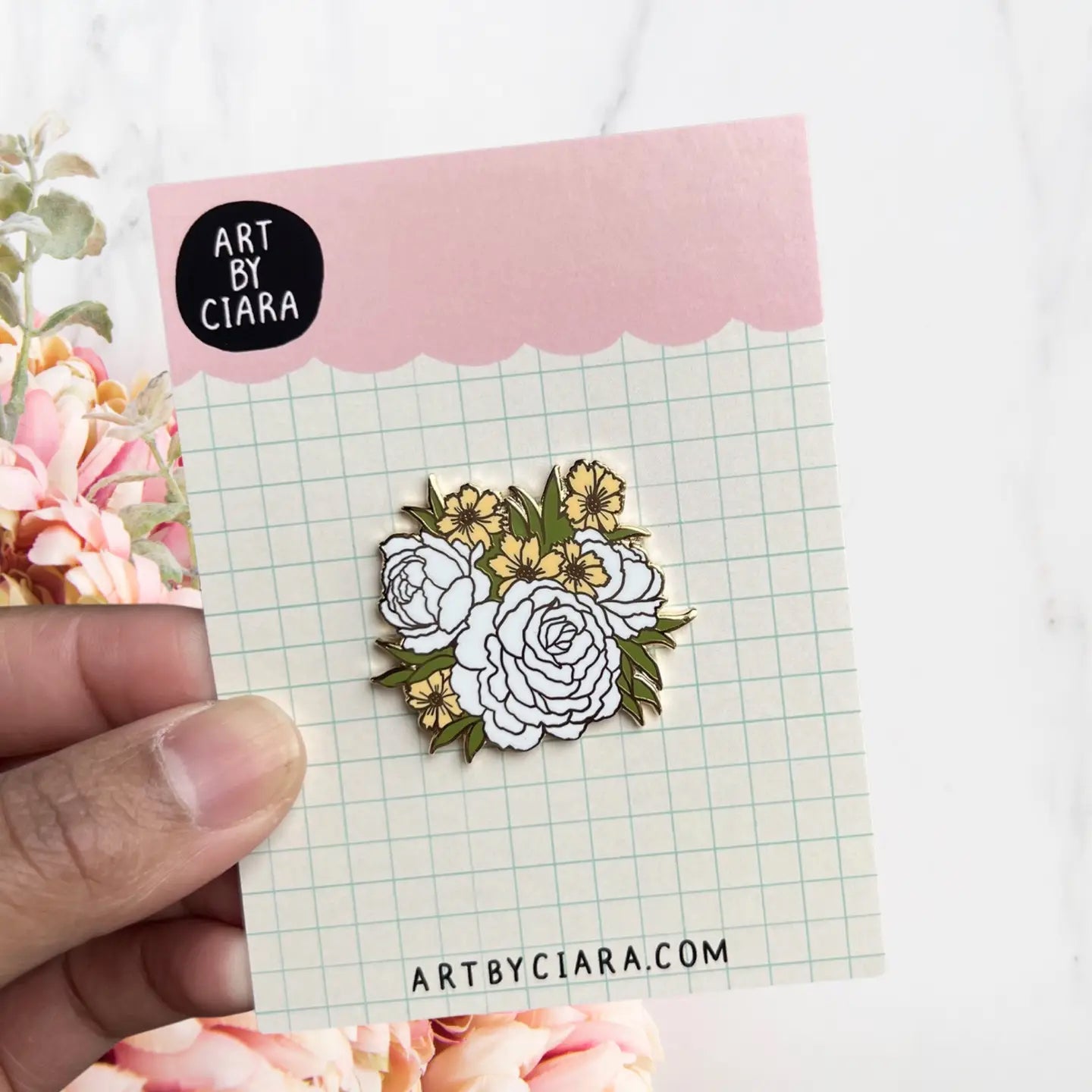 Floral Enamel Pins