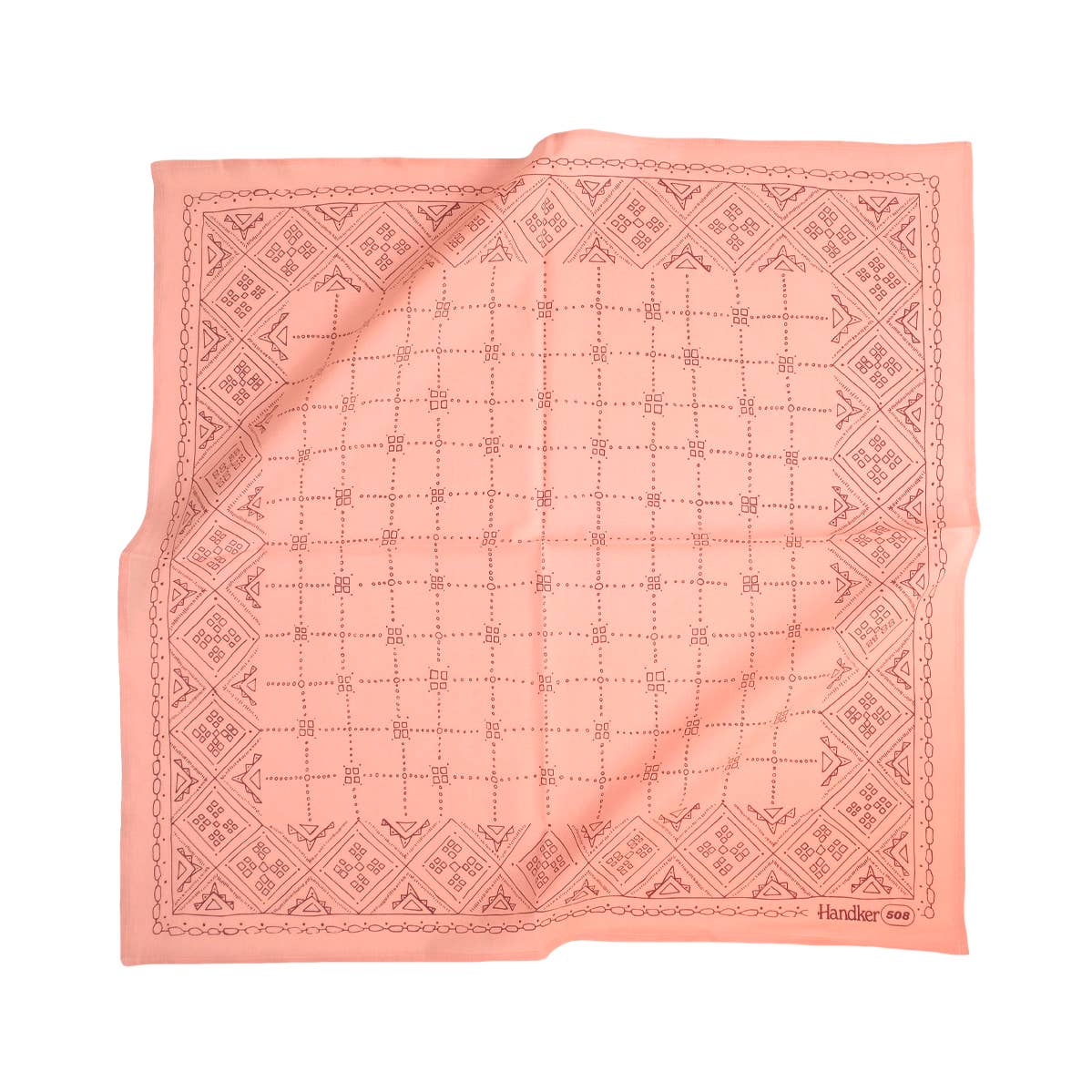 Colorful Screen Printed Bandanas