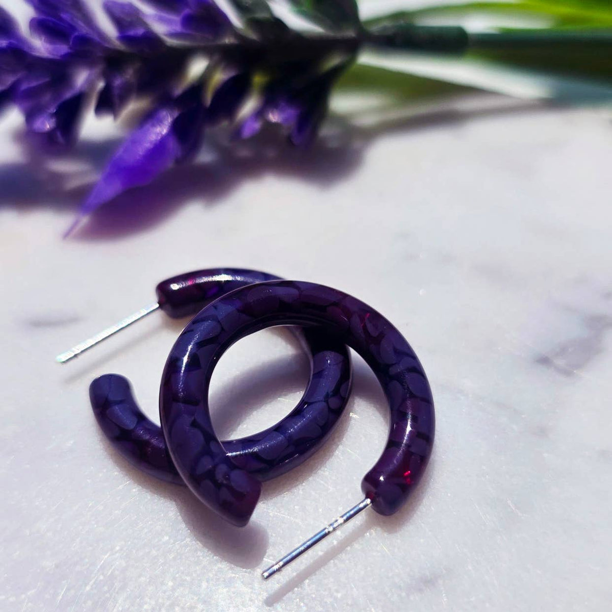 Eco-friendly Hoop Earrings
