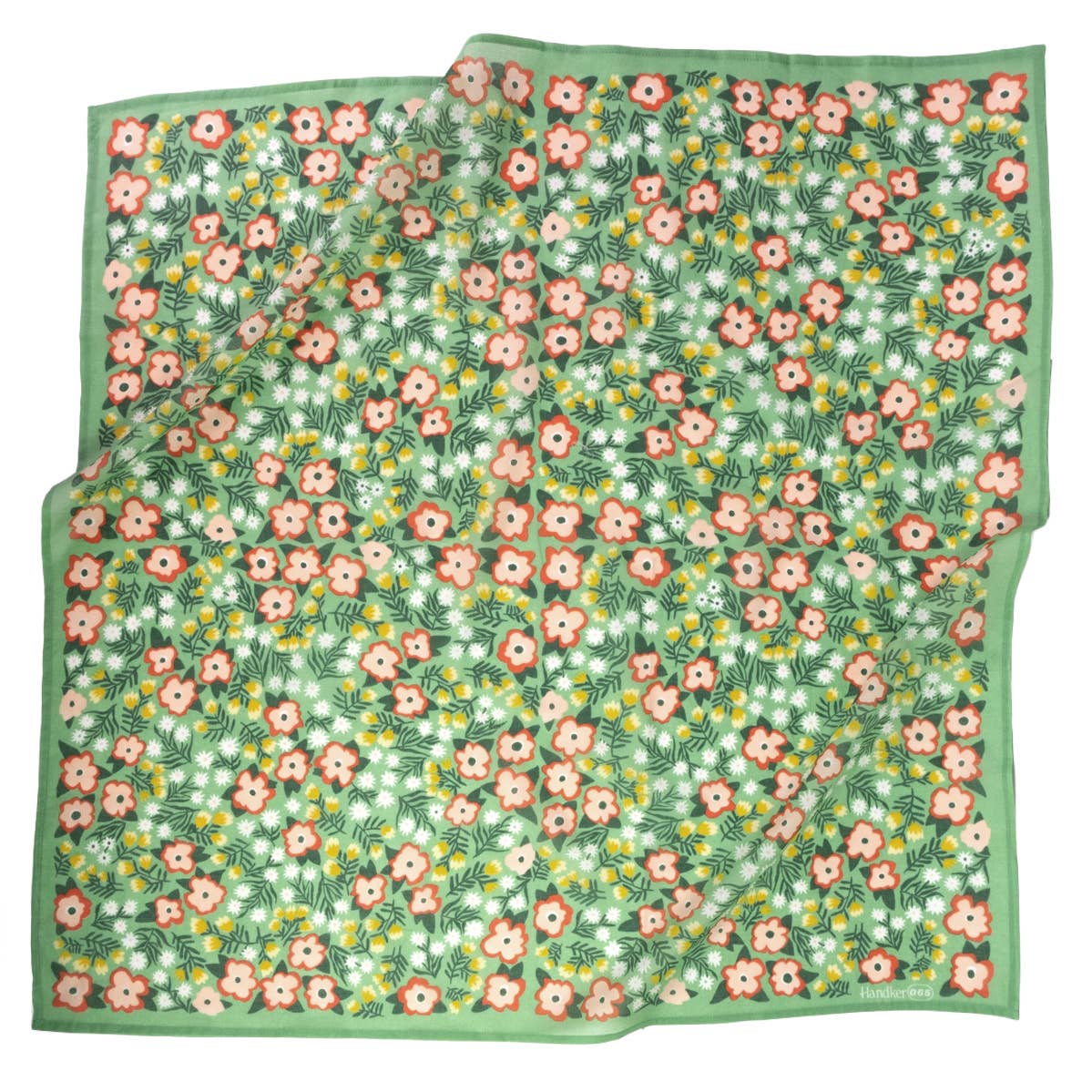 Large Colorful Screen Printed Bandanas