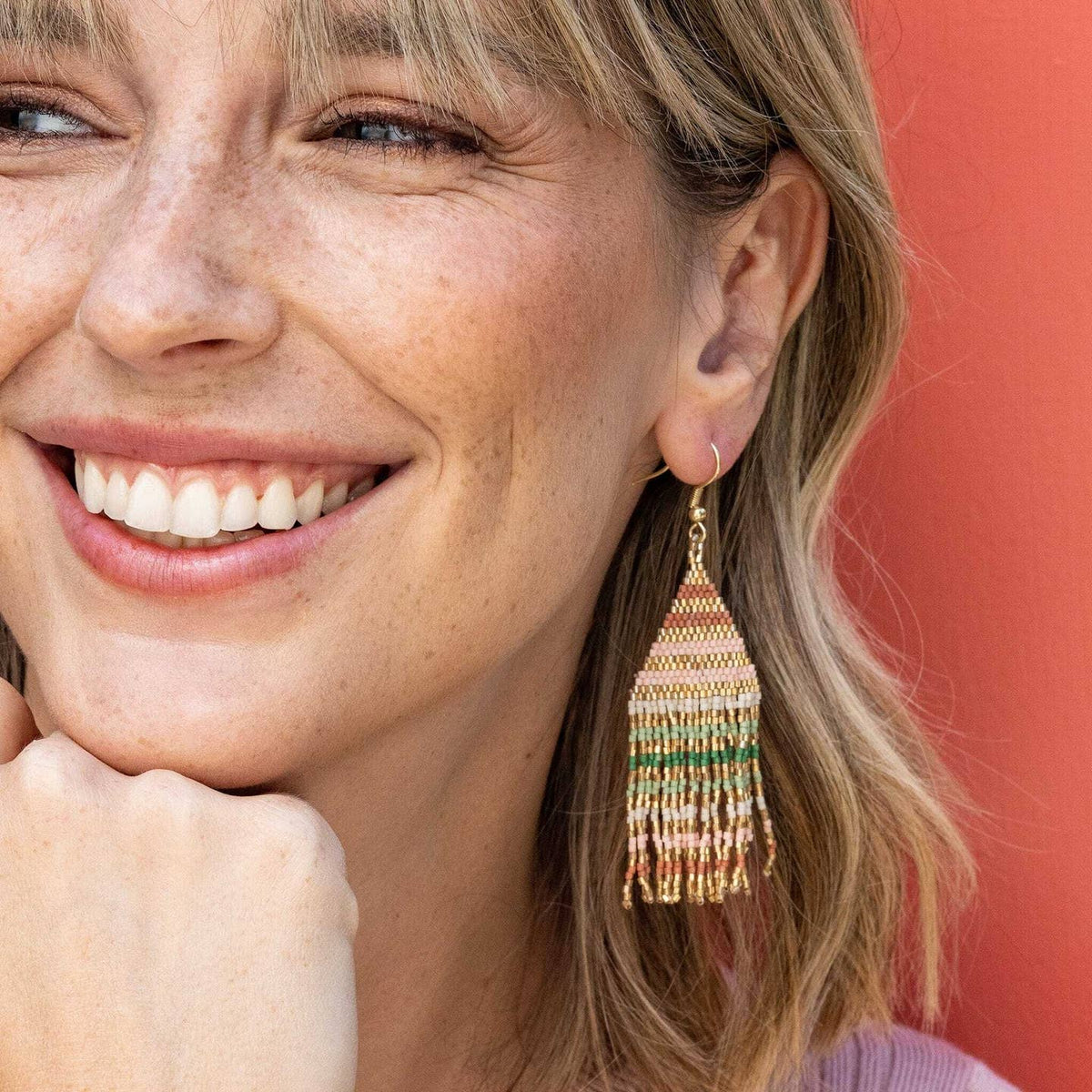 Handmade Beaded Earrings