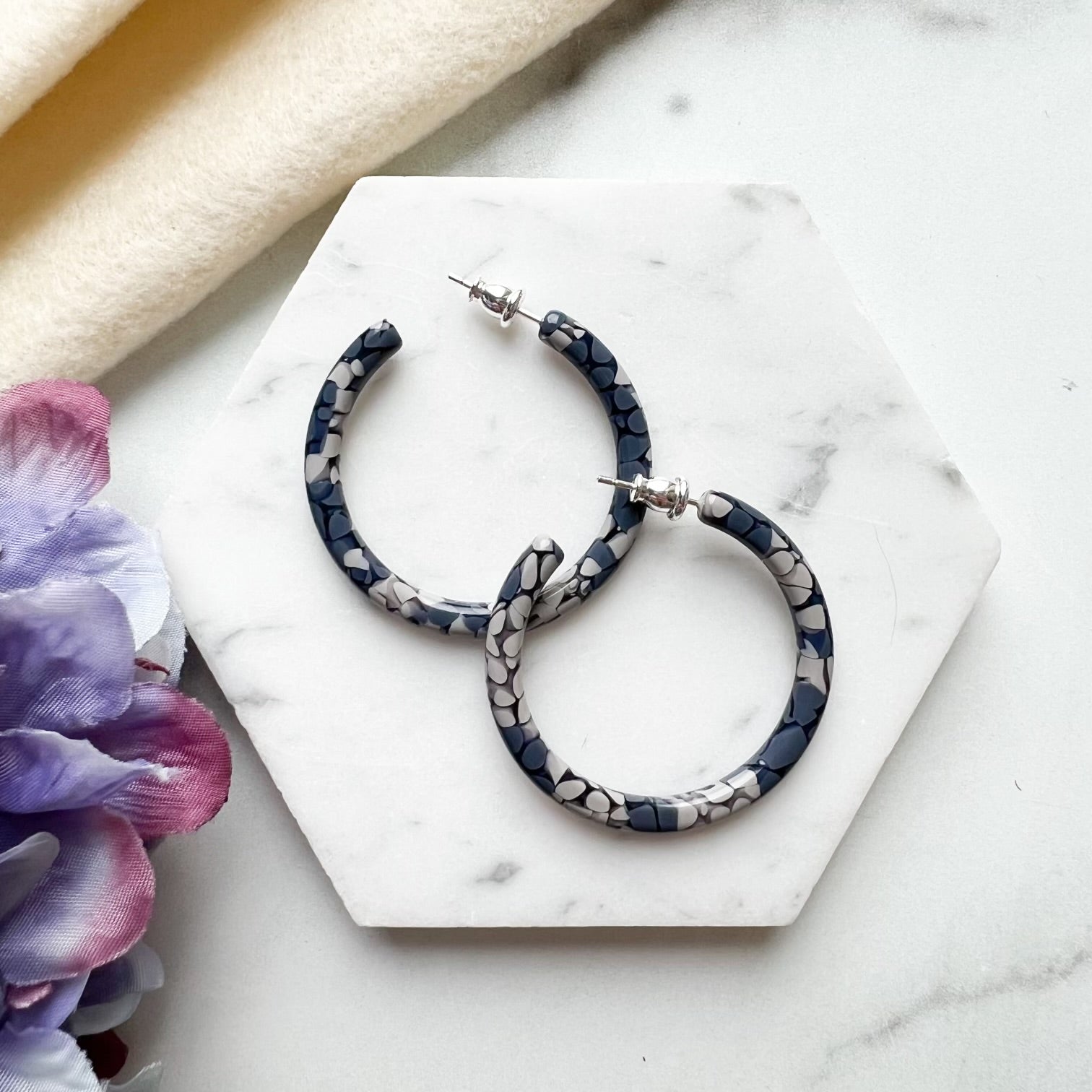 Eco-friendly Hoop Earrings