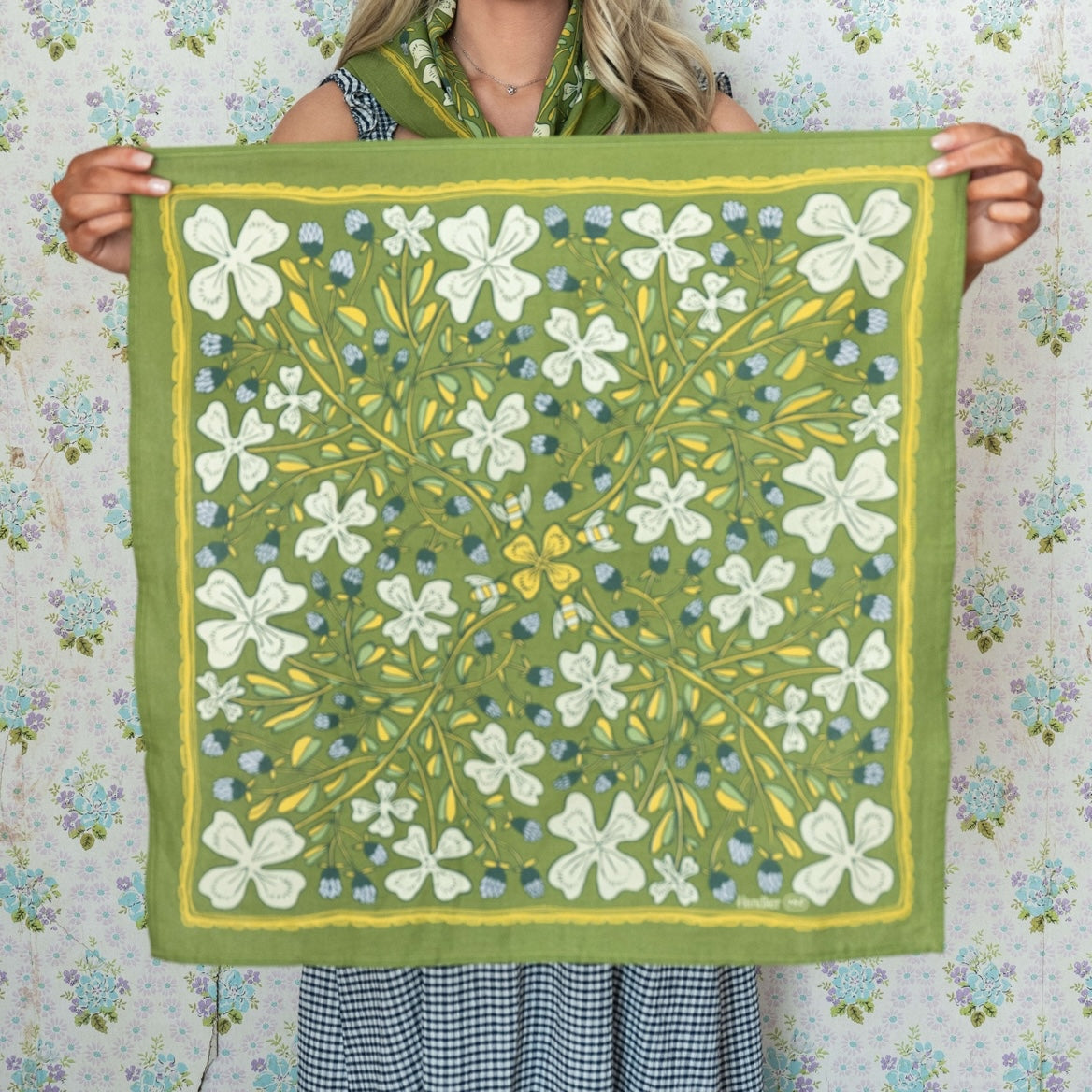 Colorful Screen Printed Bandanas