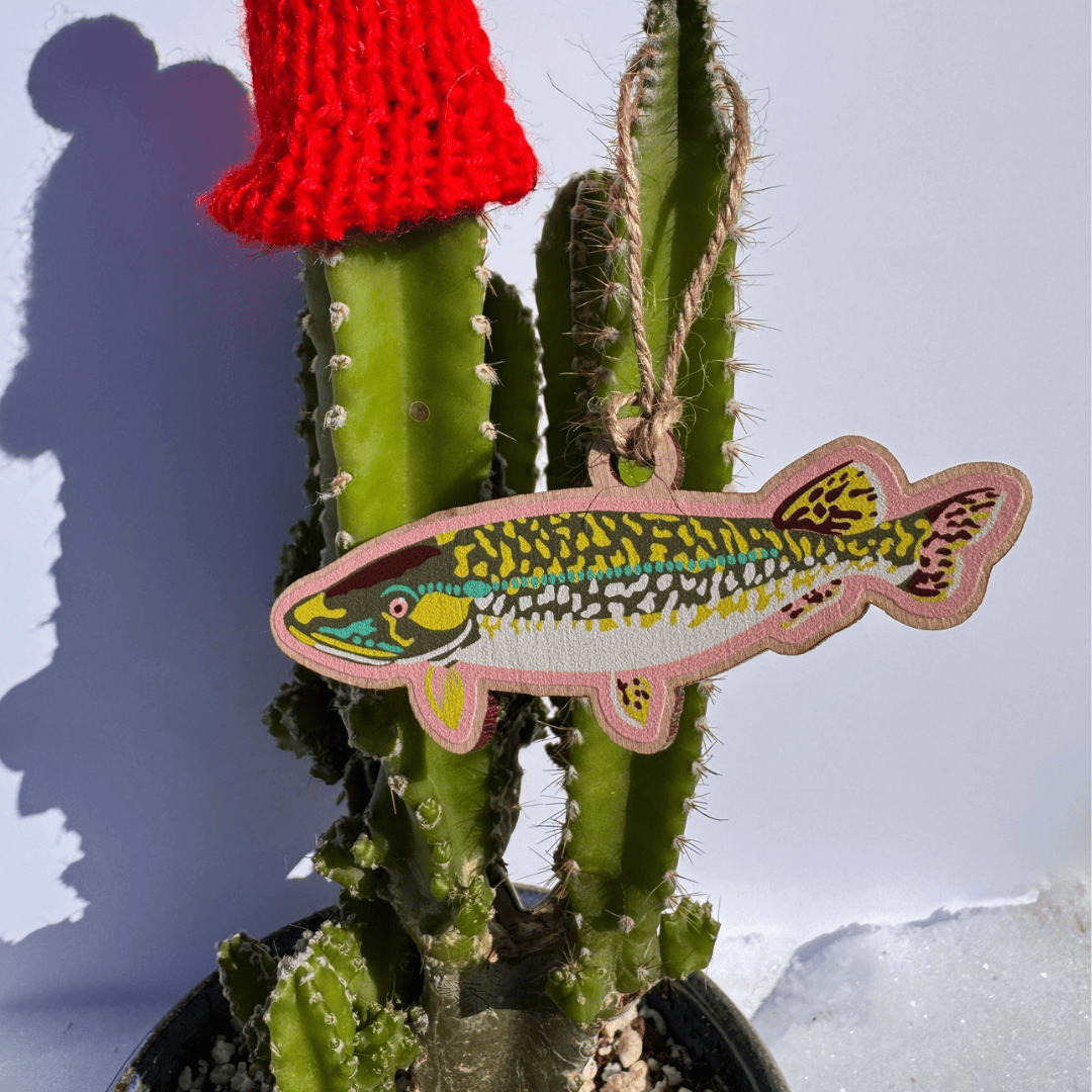 Wood Ornaments by Caroline Clark