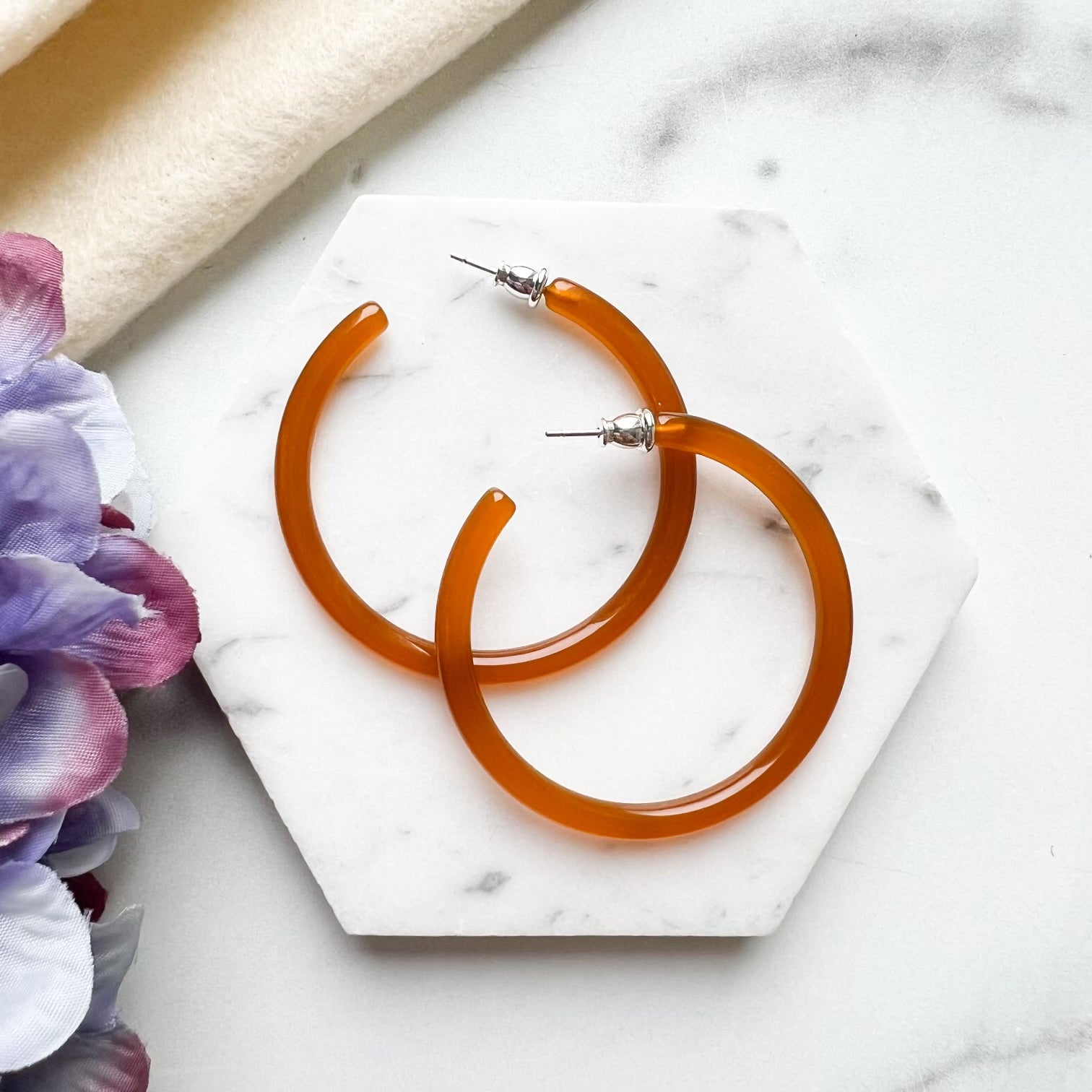 Eco-friendly Hoop Earrings