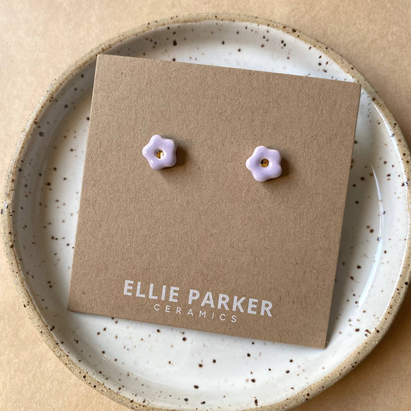 Ceramic Stud Earrings