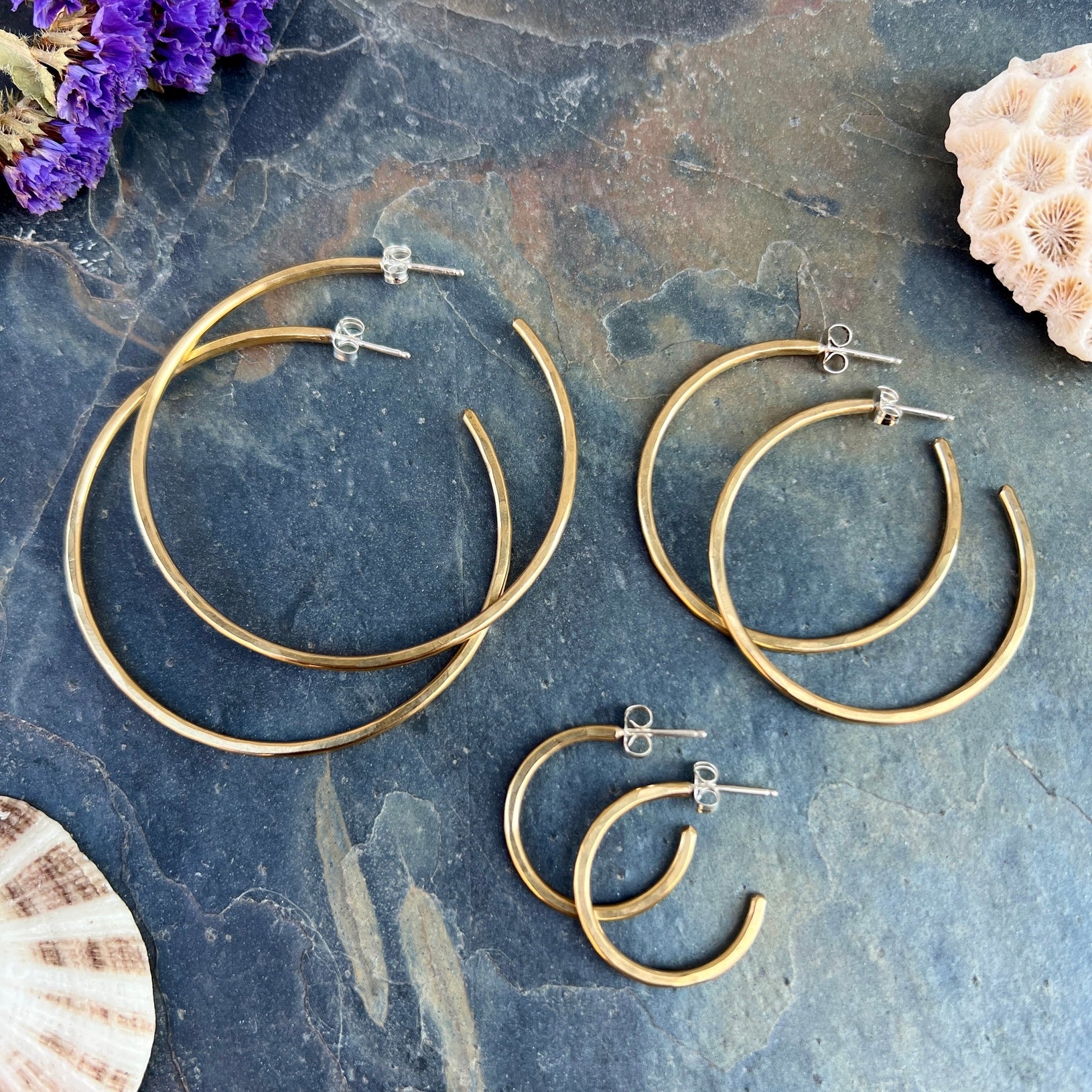 Handmade Hammered Metal Jewelry