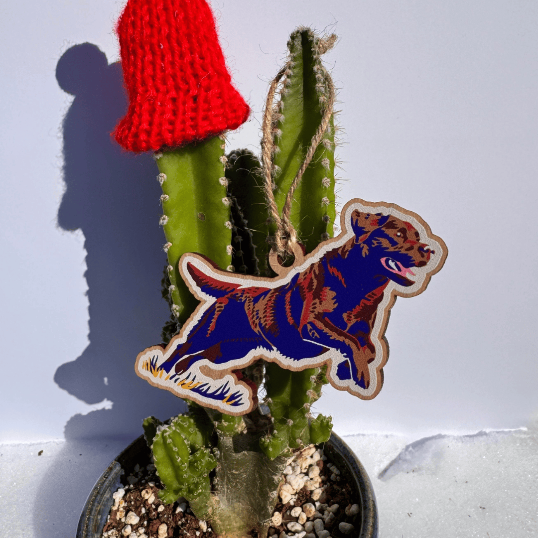 Wood Ornaments by Caroline Clark