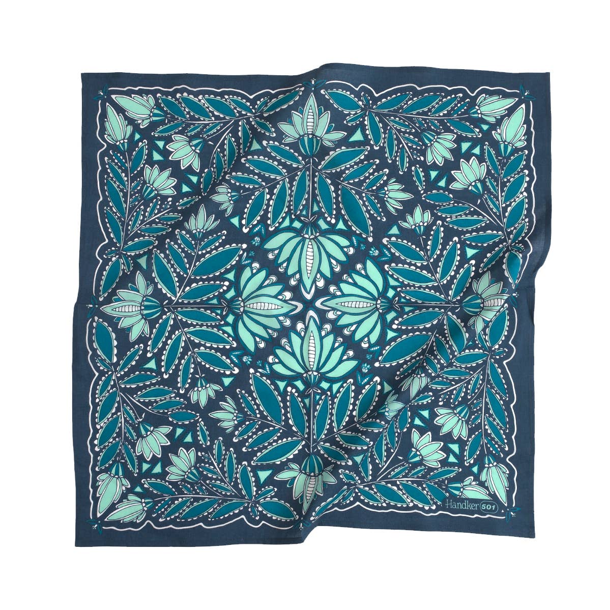 Colorful Screen Printed Bandanas