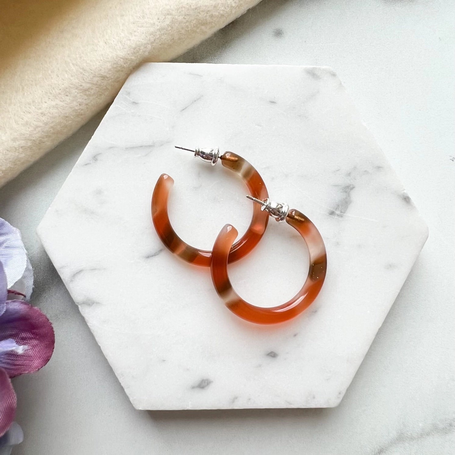 Eco-friendly Hoop Earrings