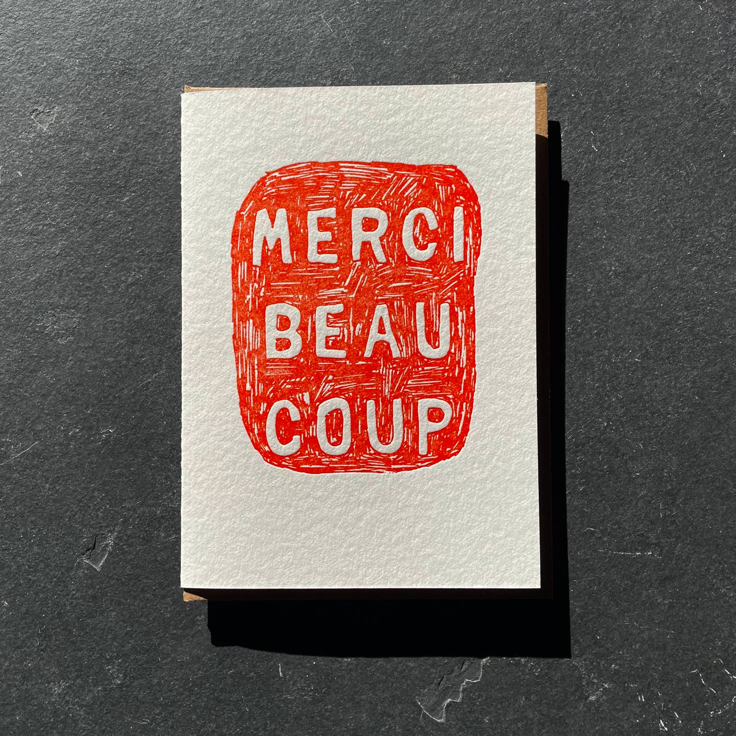 Greeting Cards by Etc. Letterpress