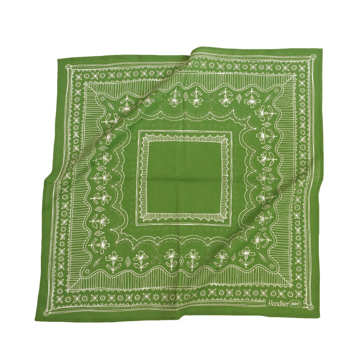 Colorful Screen Printed Bandanas