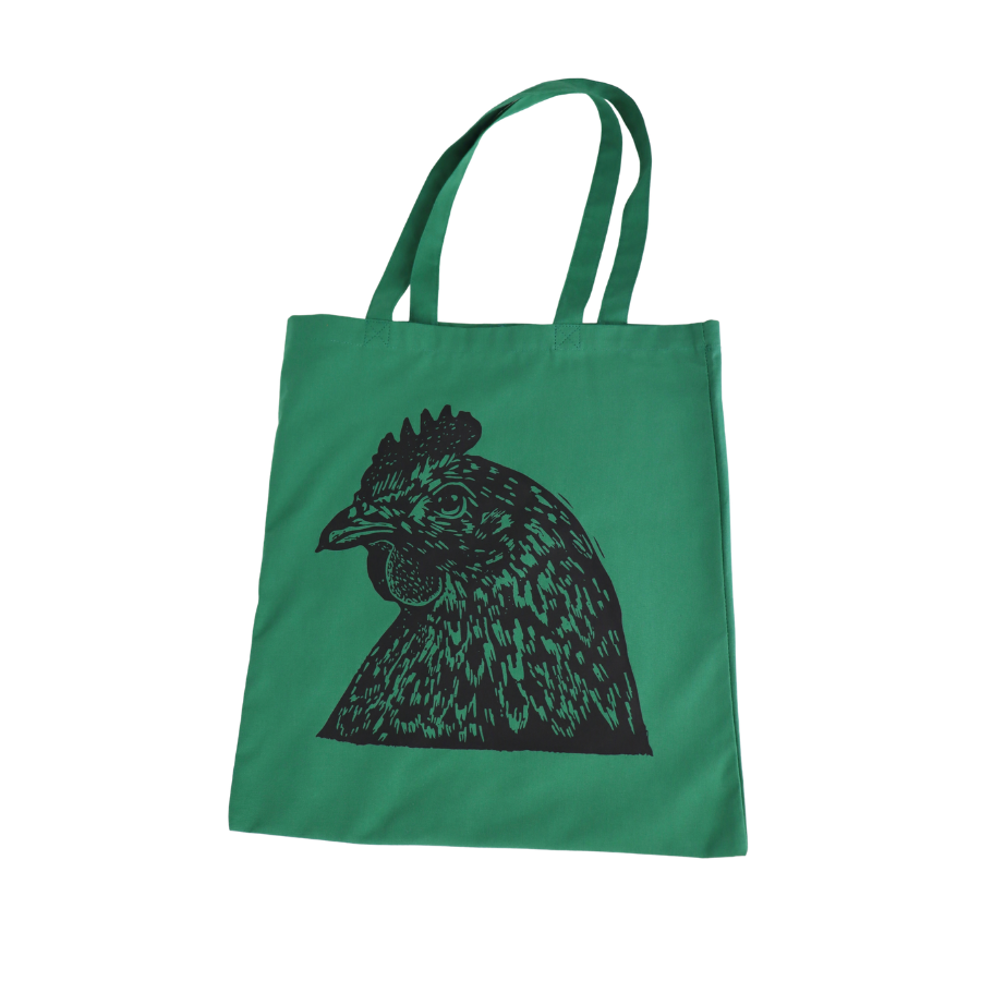 Pretty Chicken Basic Tote Bag