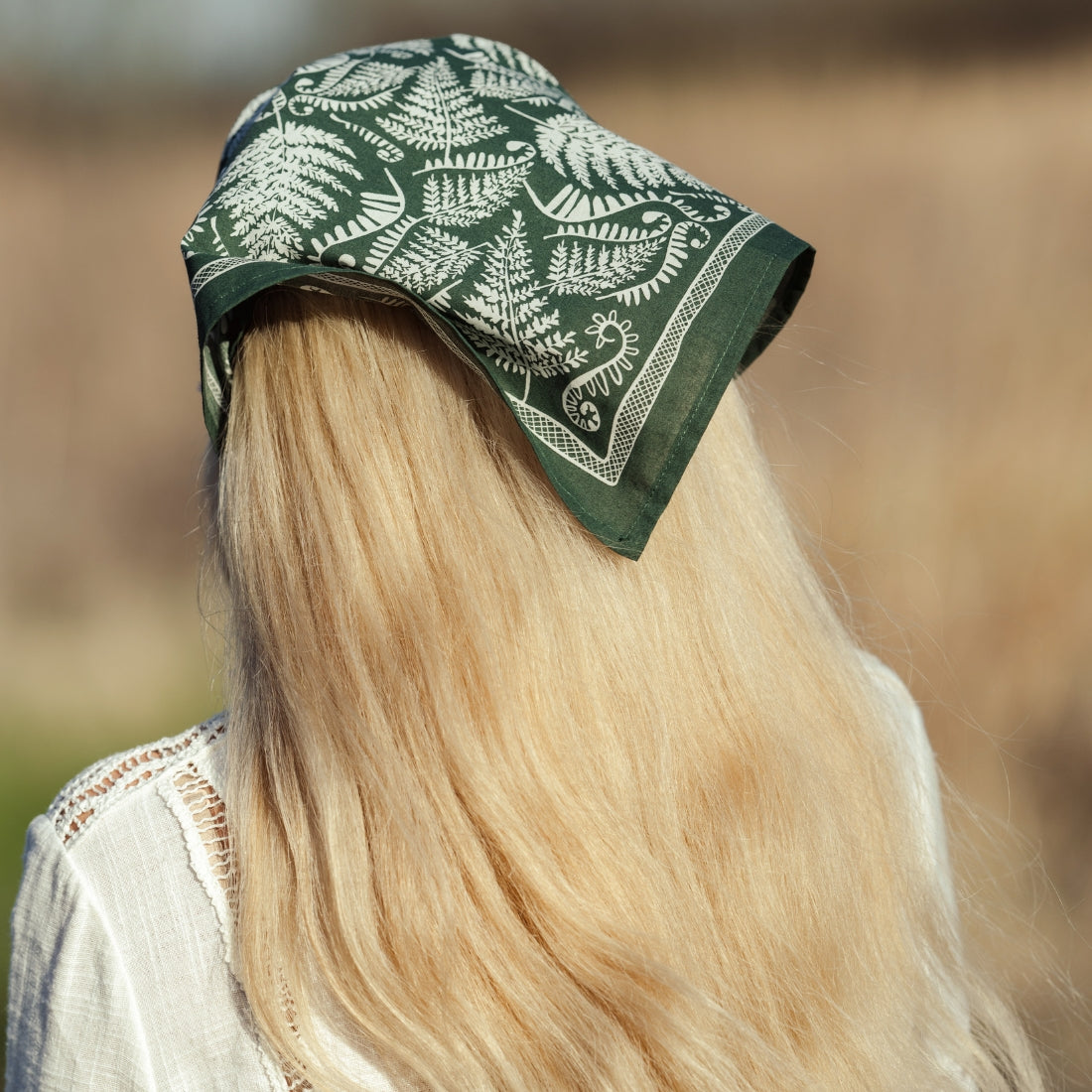 Colorful Screen Printed Bandanas
