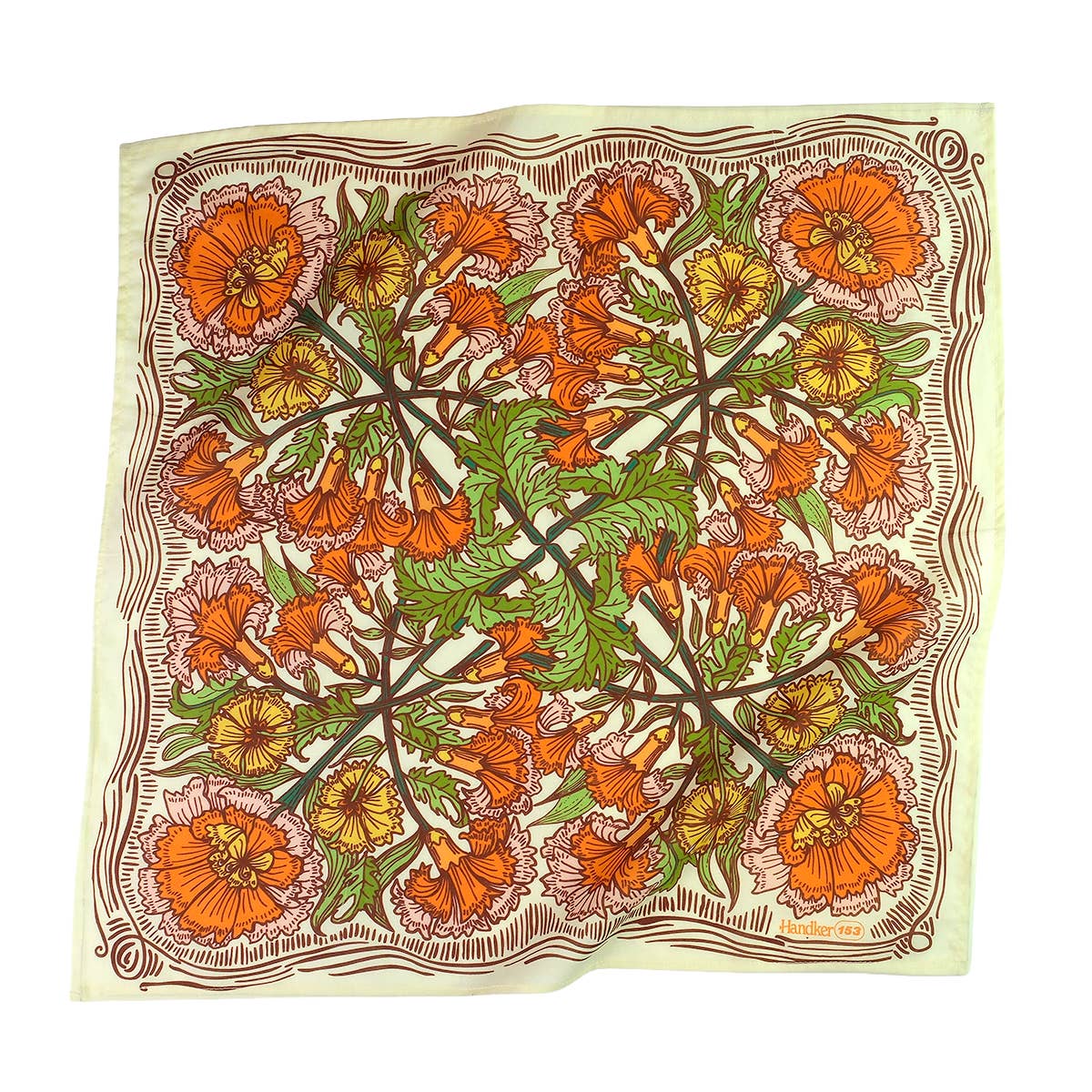 Colorful Screen Printed Bandanas