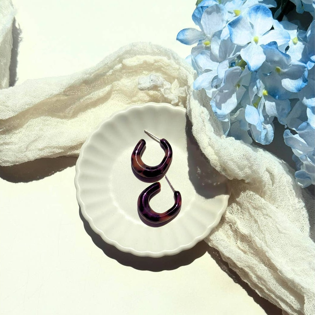 Eco-friendly Hoop Earrings