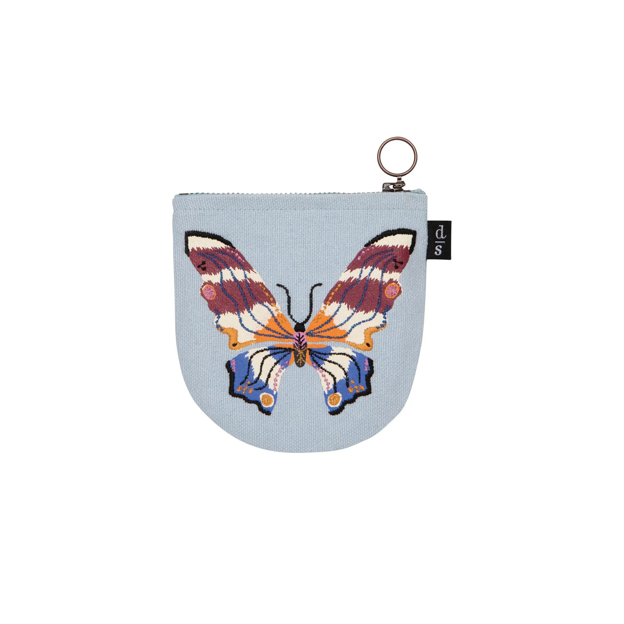 Embroidered Zipper Pouches