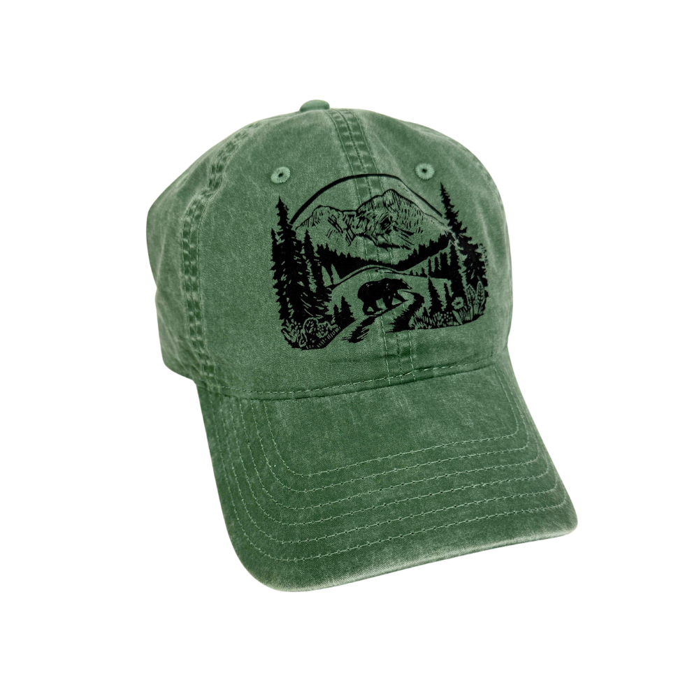 Wilderness Bear Dad Hats