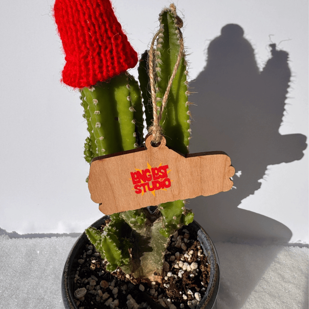 Wood Ornaments by Caroline Clark