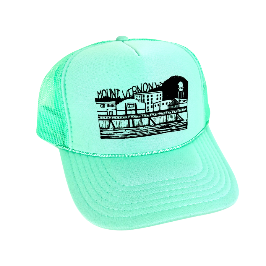 Downtown Mount Vernon Foam Trucker Hat