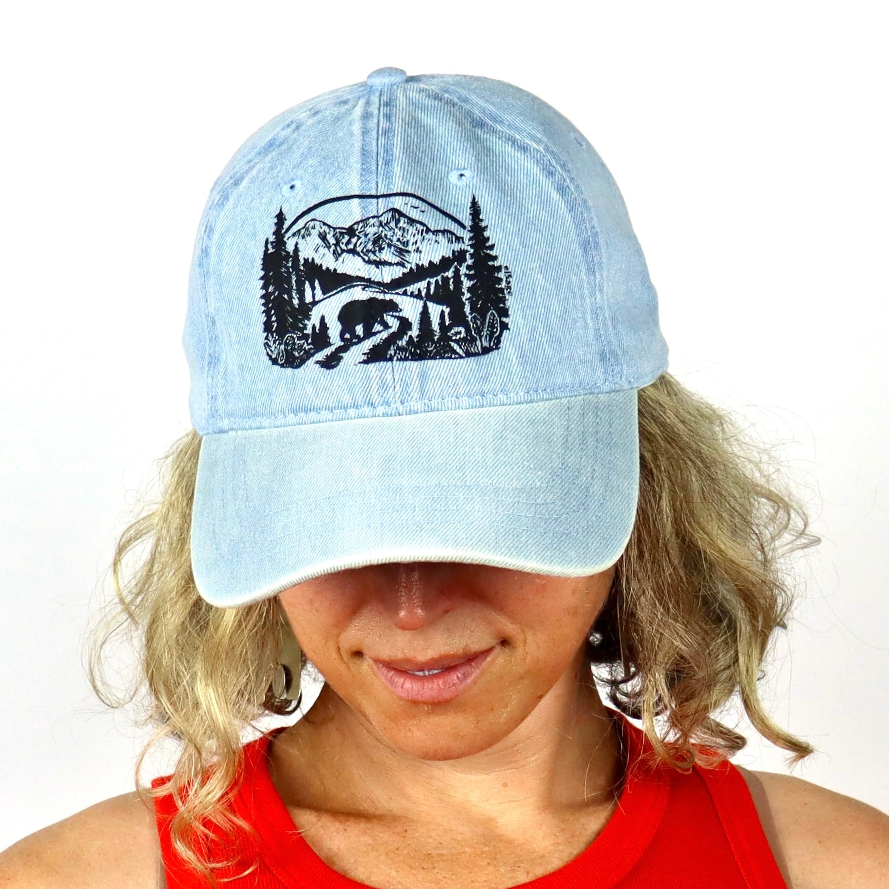 Wilderness Bear Dad Hats