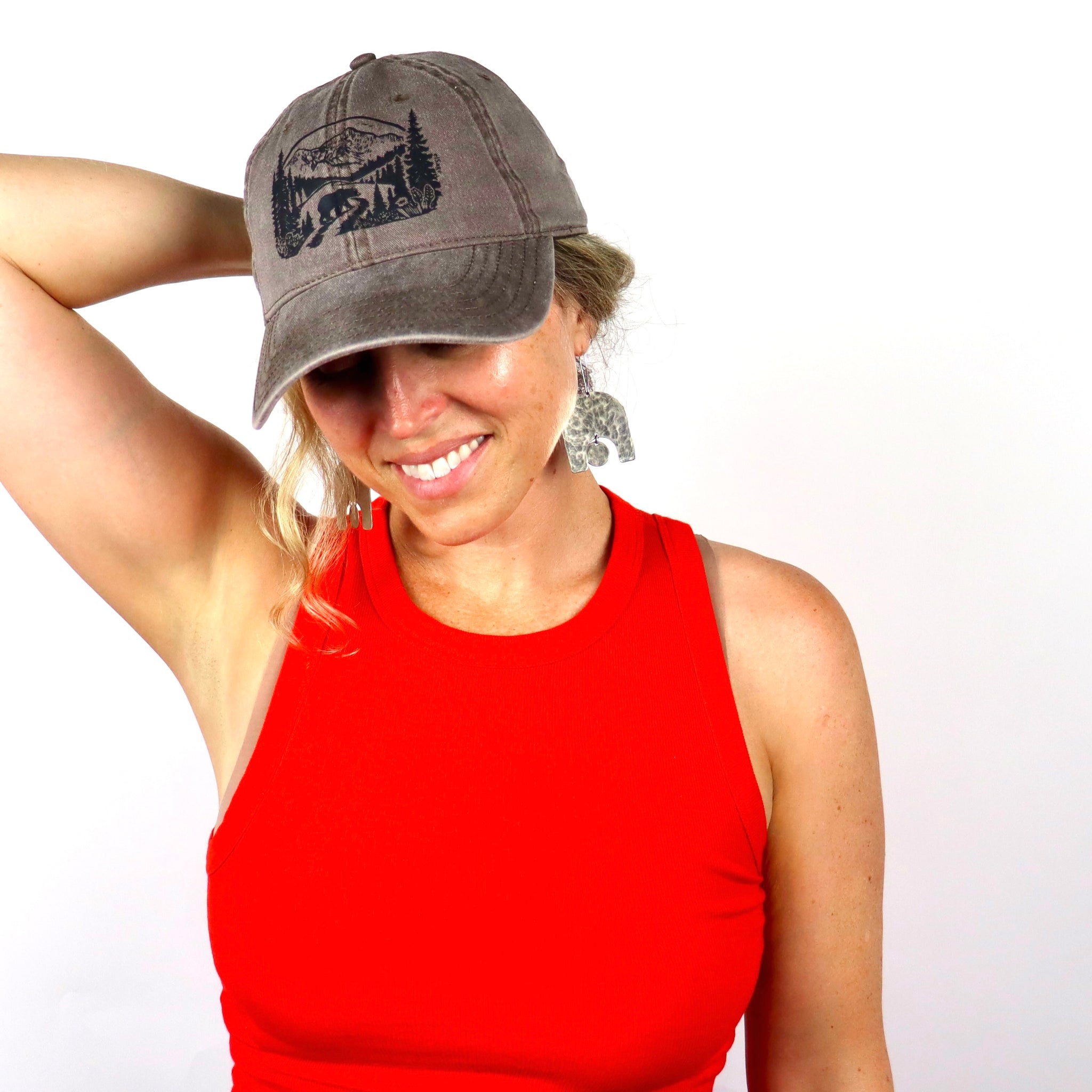 Wilderness Bear Dad Hats