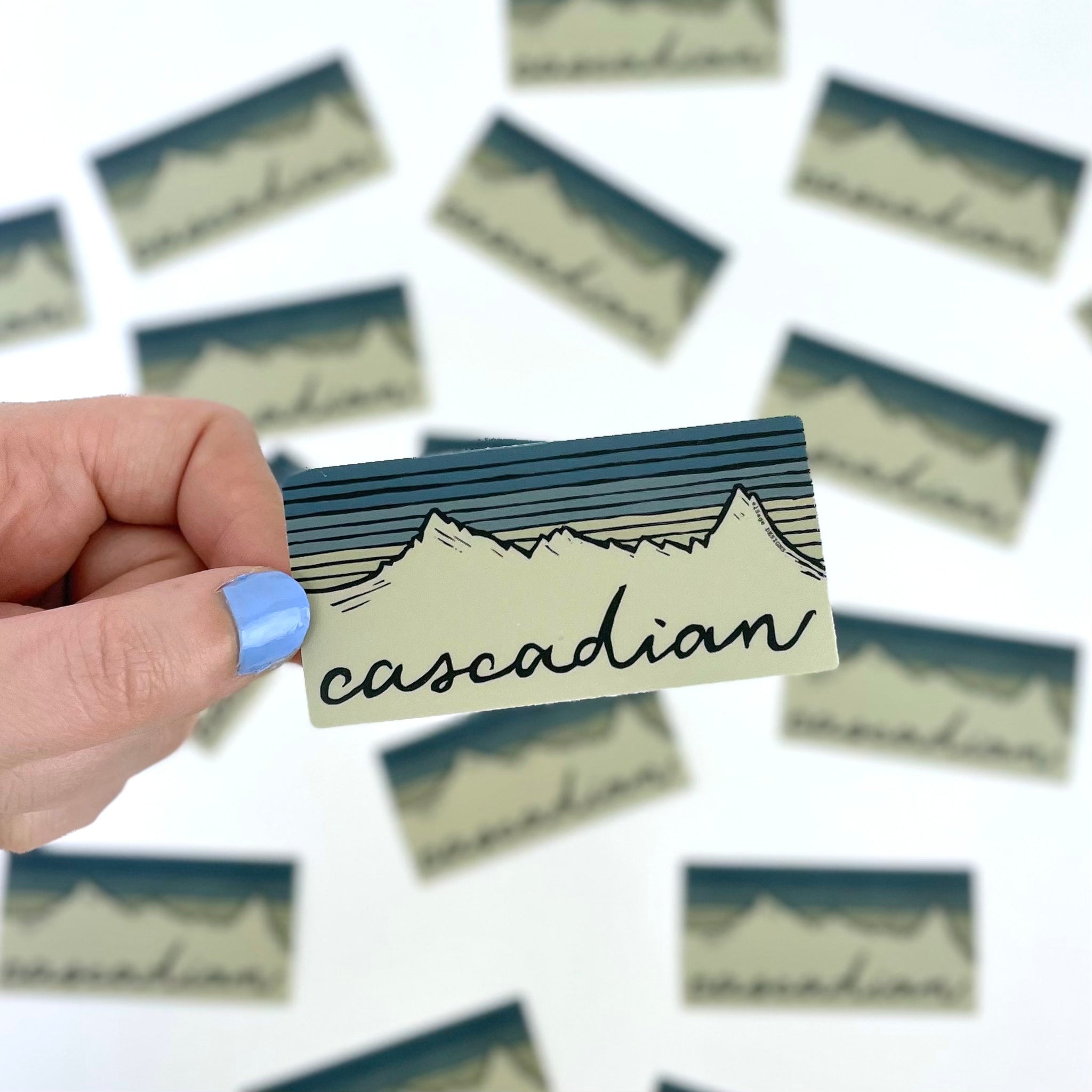Cascadian Sticker