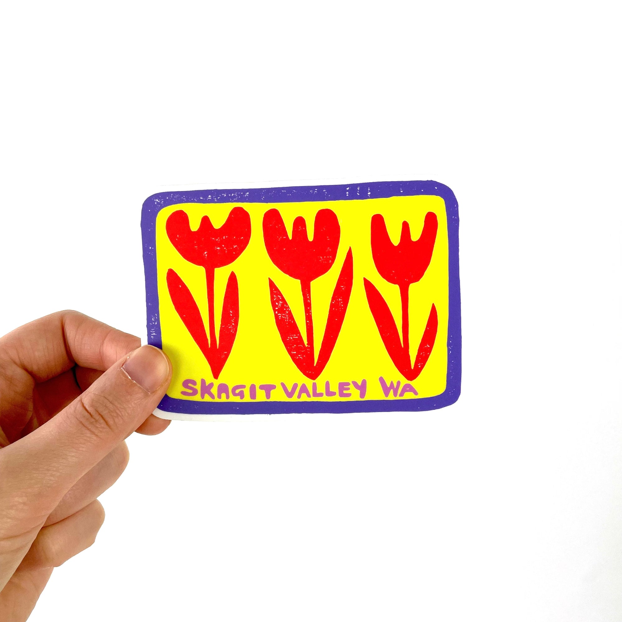 Tulip Row Sticker