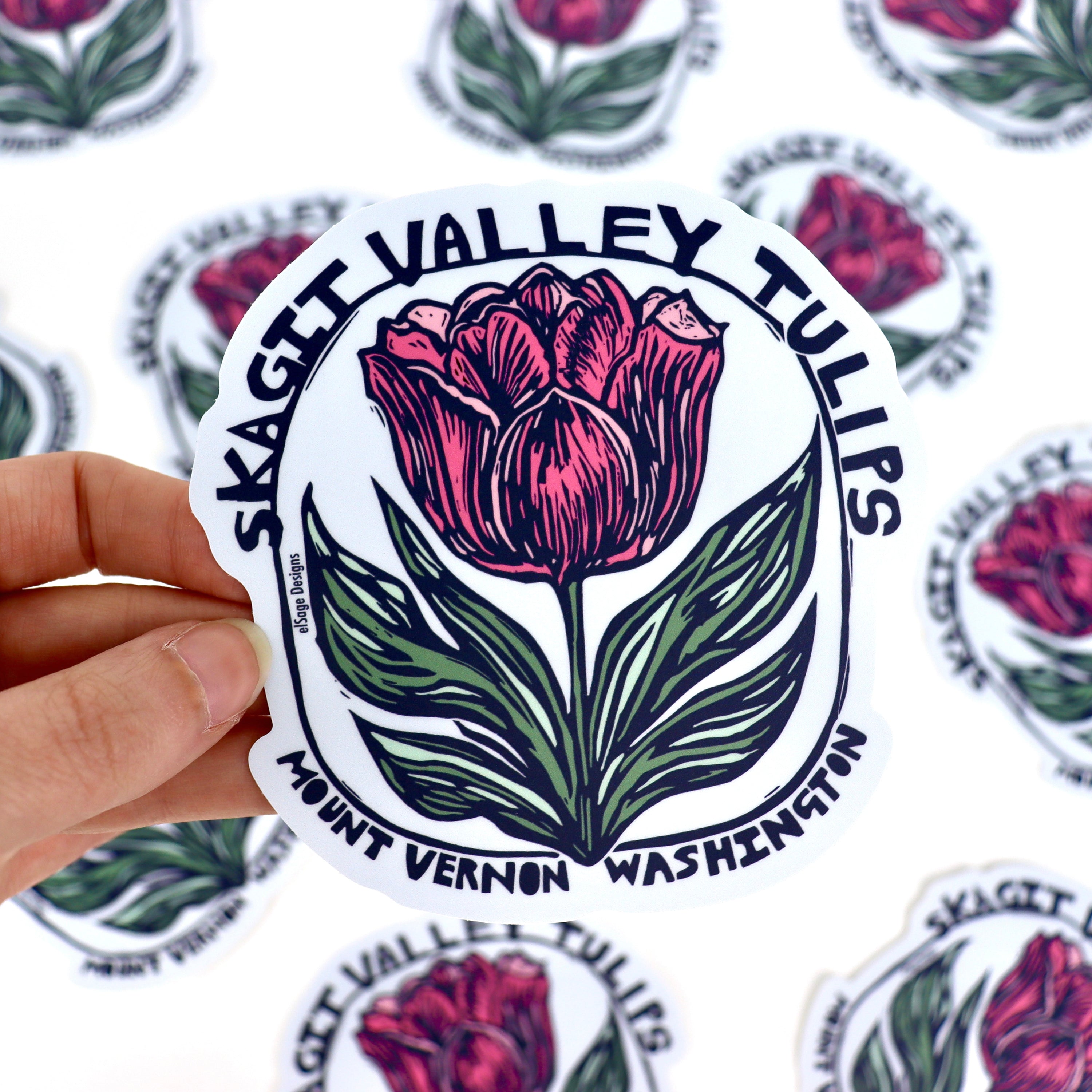 Skagit Valley Tulip Sticker