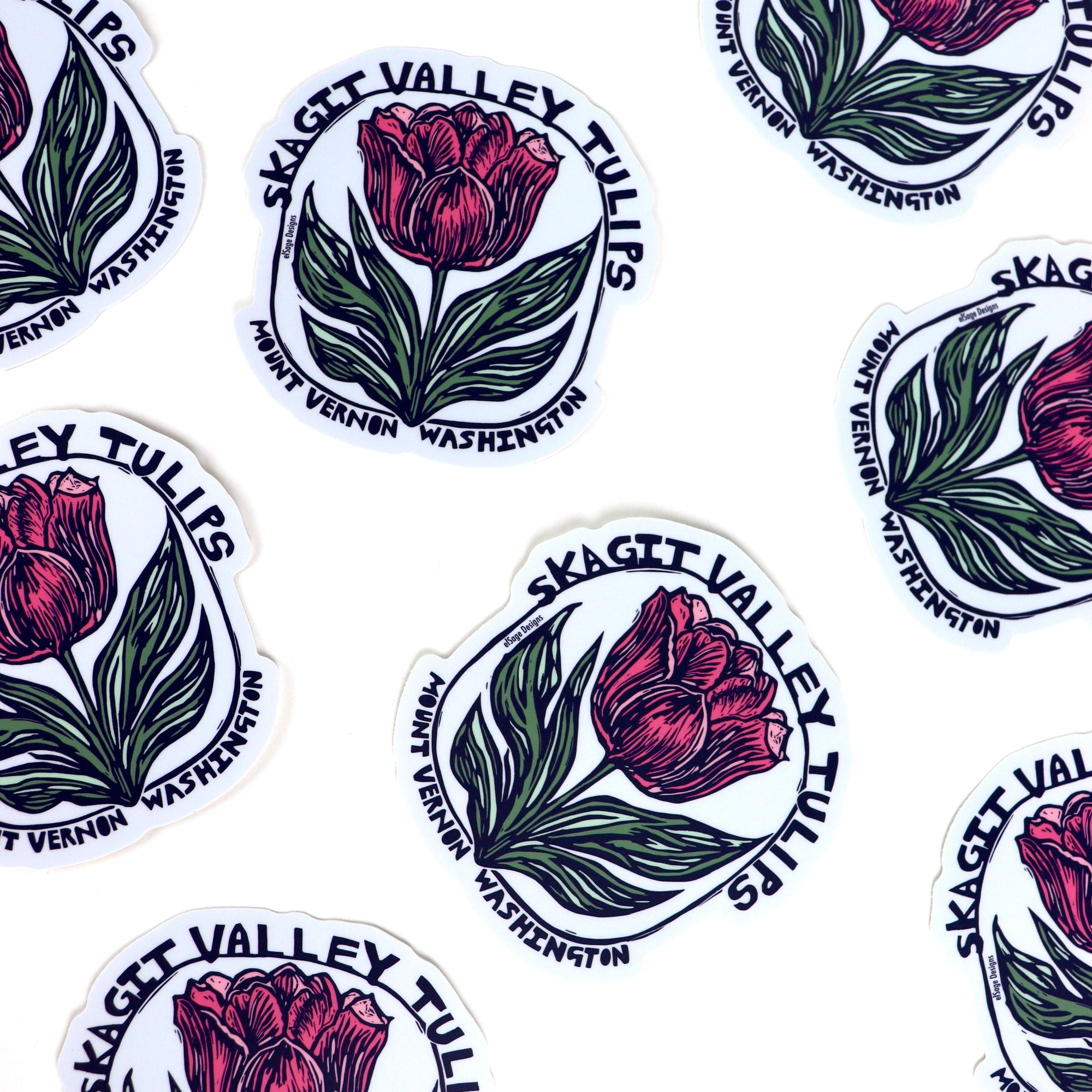 Skagit Valley Tulip Sticker