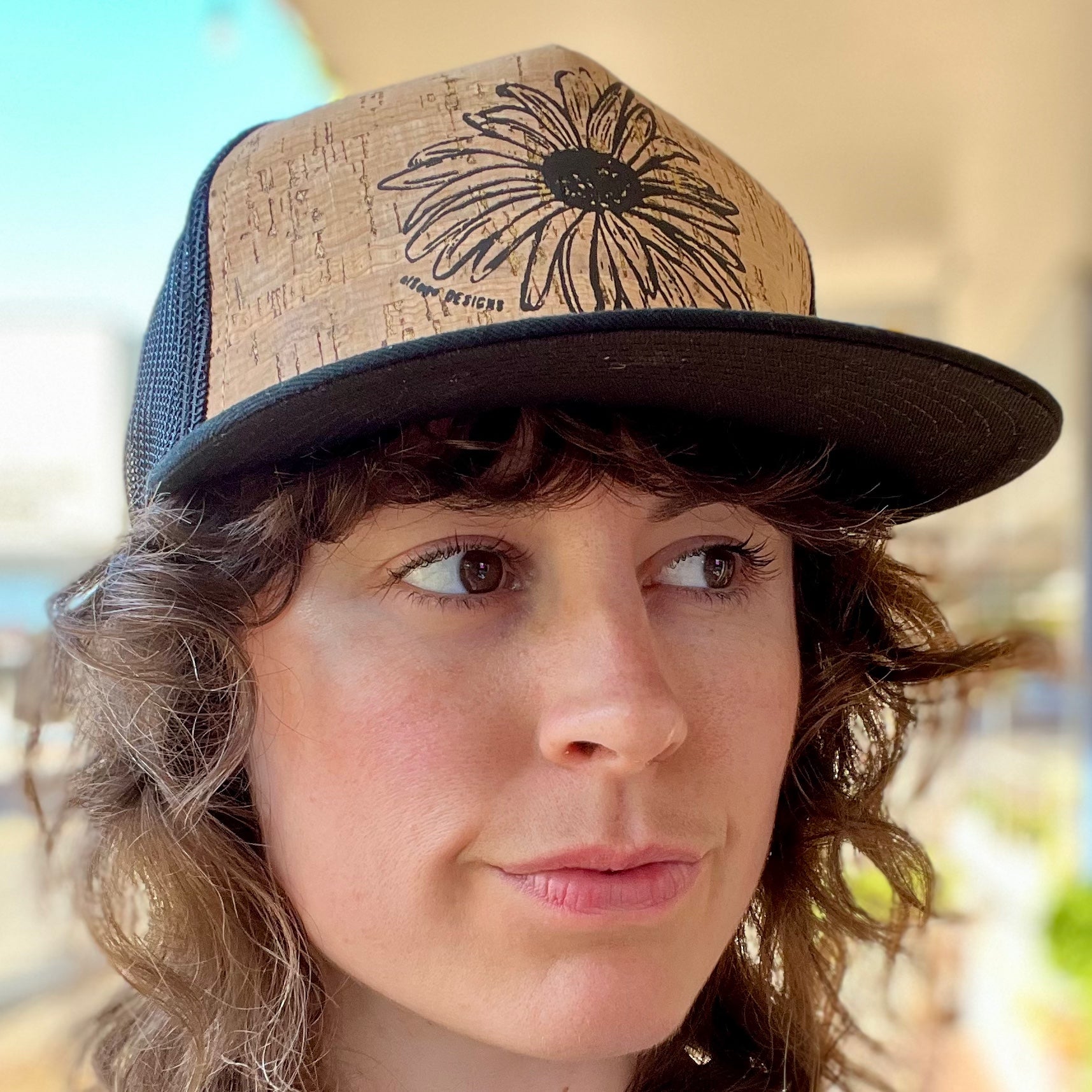 Daisy Cork Trucker Hat