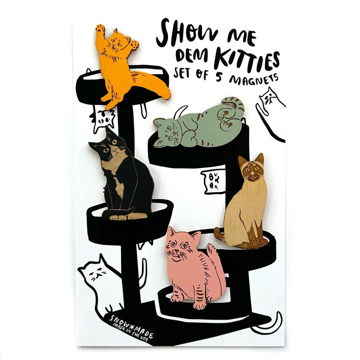 Wood Magnet Sets