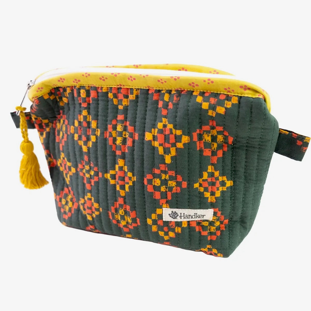 Quilted Zipper Pouches