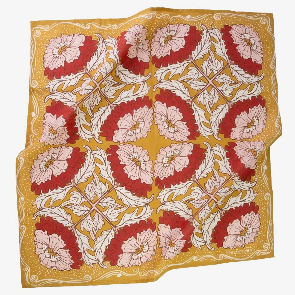 Colorful Screen Printed Bandanas