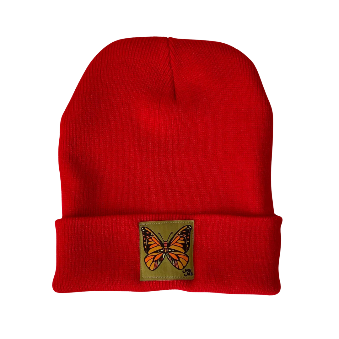Embroidered Patch Beanies