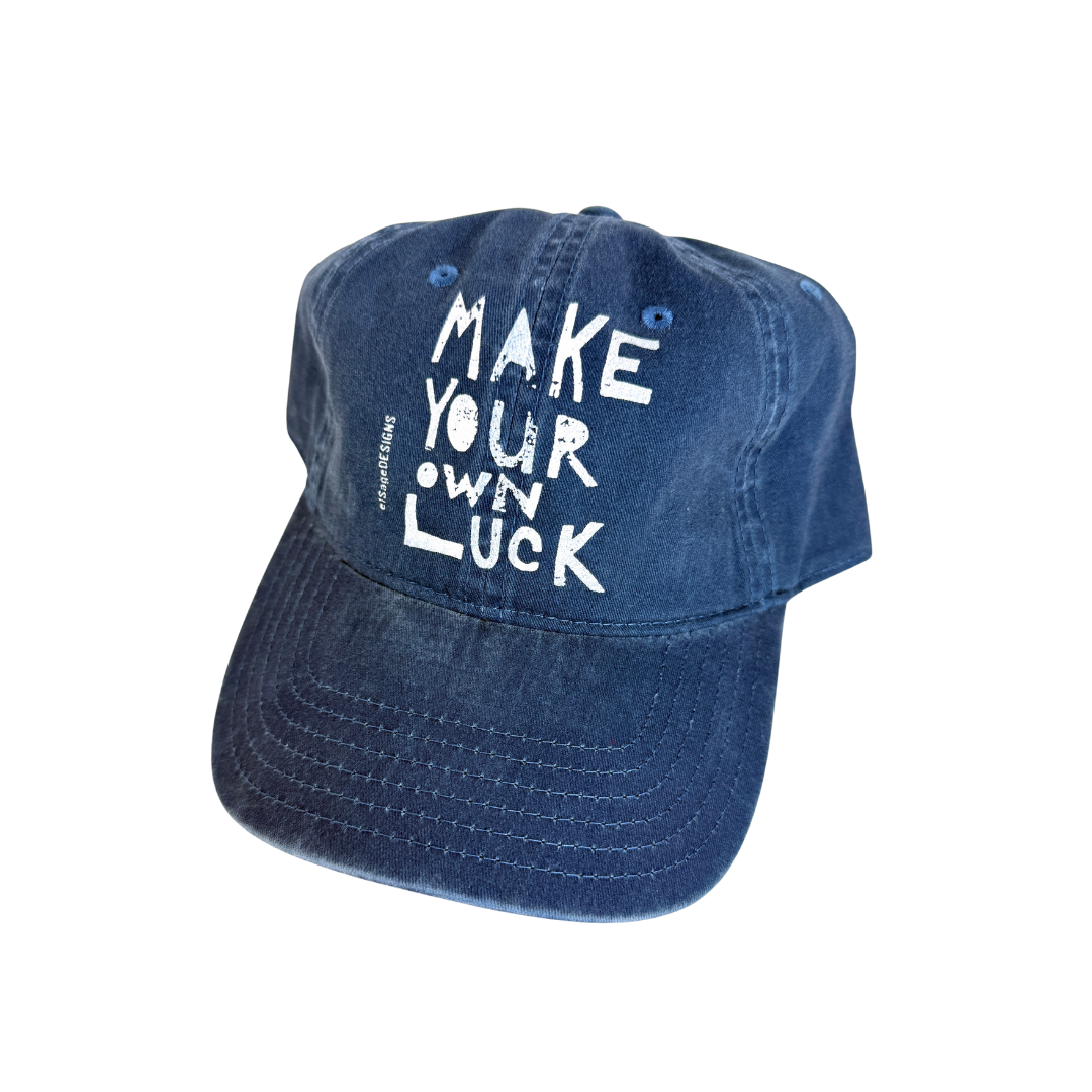 Make Your Own Luck Dad Hats