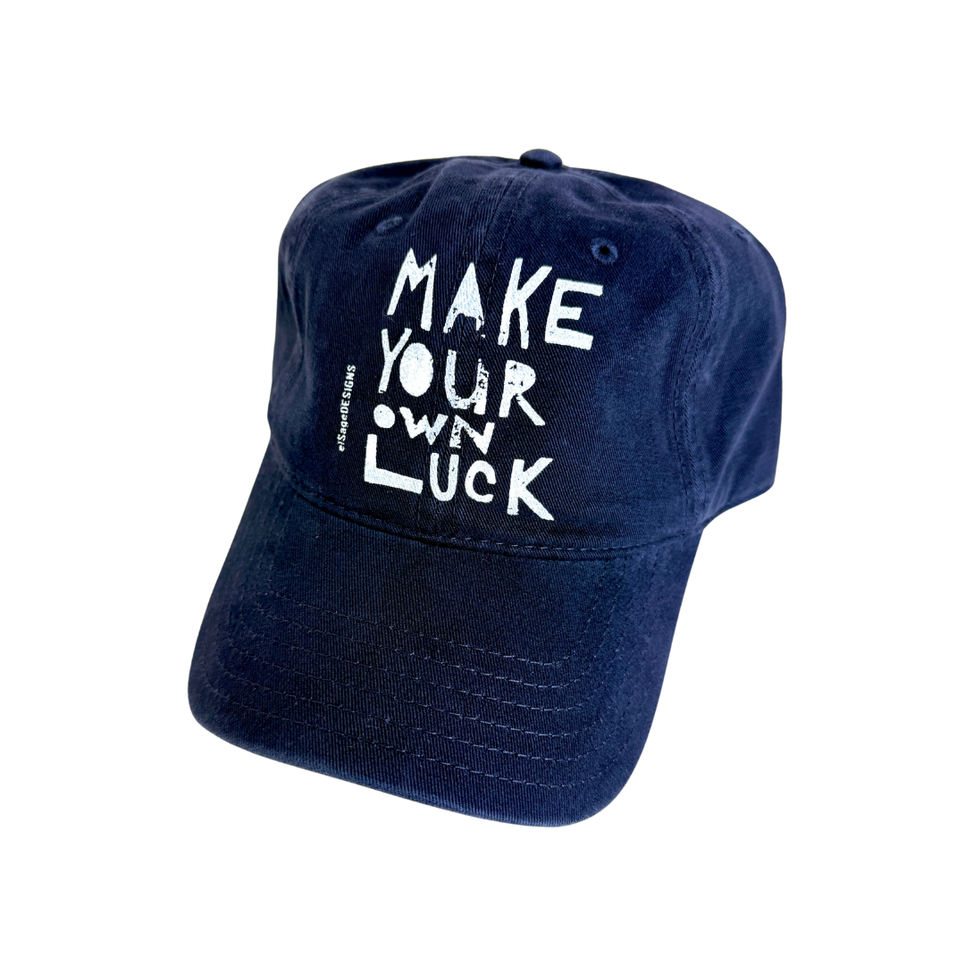 Make Your Own Luck Dad Hats