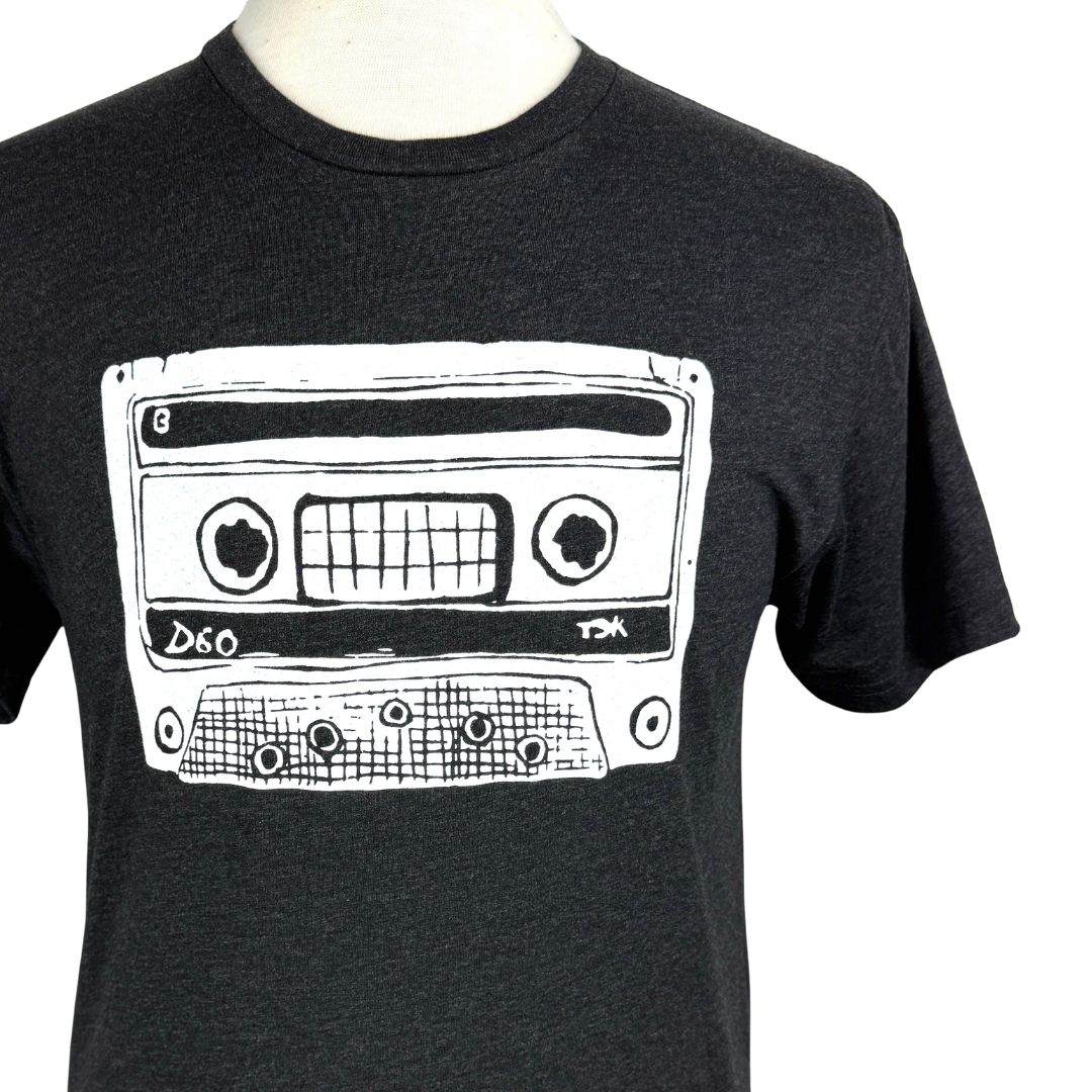Mixtape Unisex Triblend Tee in Charcoal
