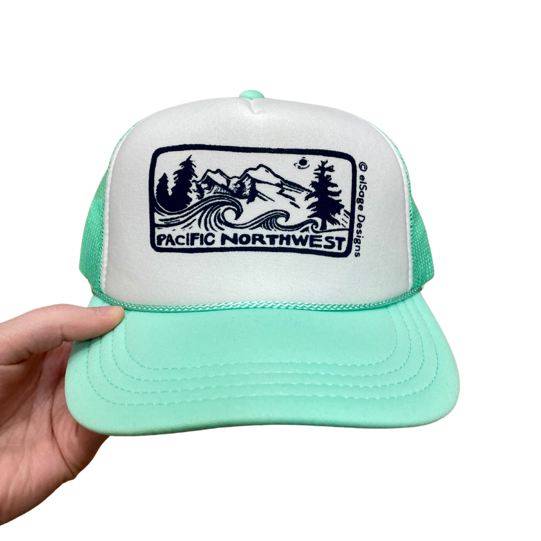 Pacific Northwest 2.0 (Phoebe's Version) Kid's Foam Trucker Hats