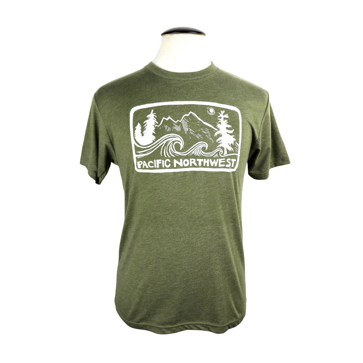 Pacific Northwest 2.0 Unisex Triblend Tee in Olive