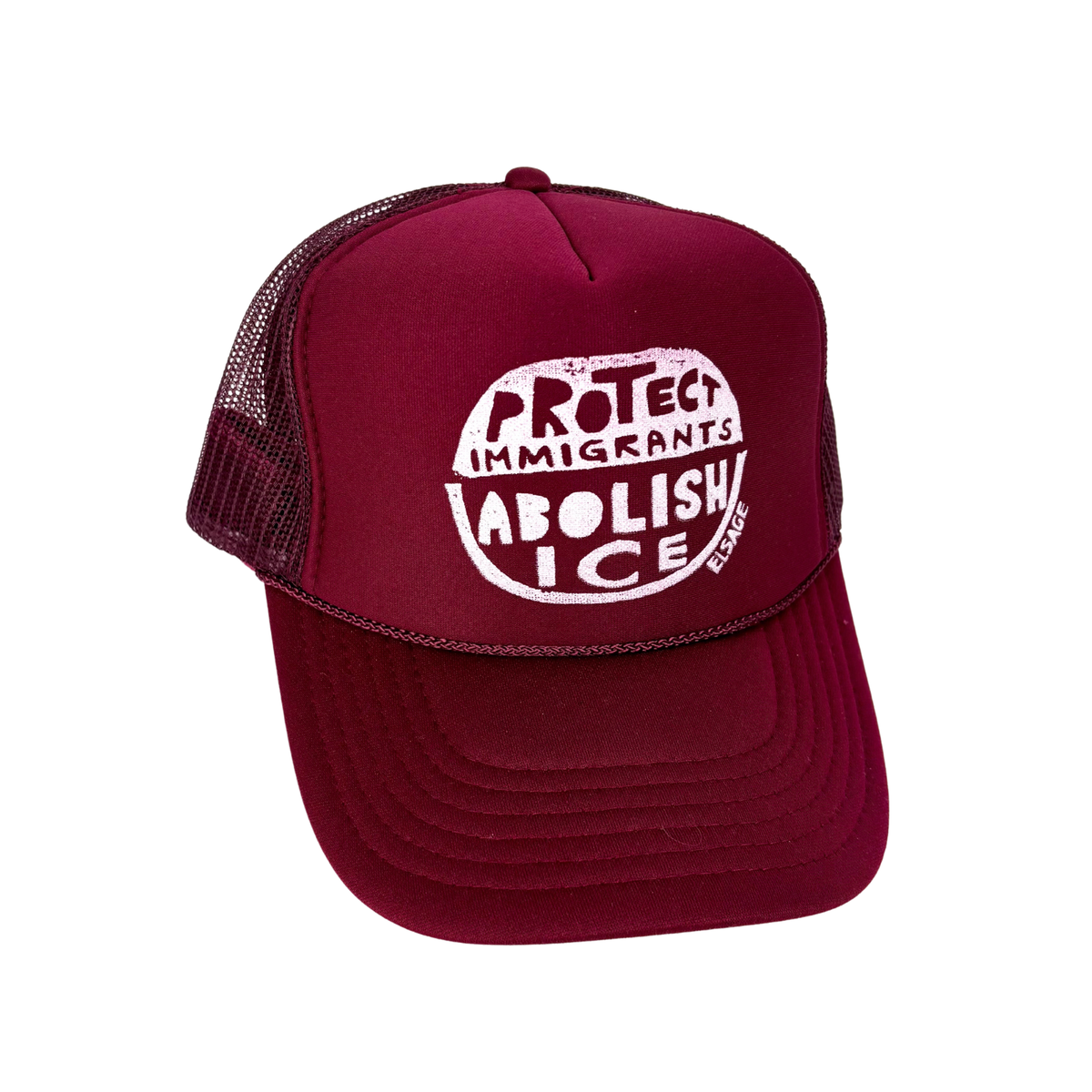Protect Immigrants/Abolish ICE Foam Trucker Hat