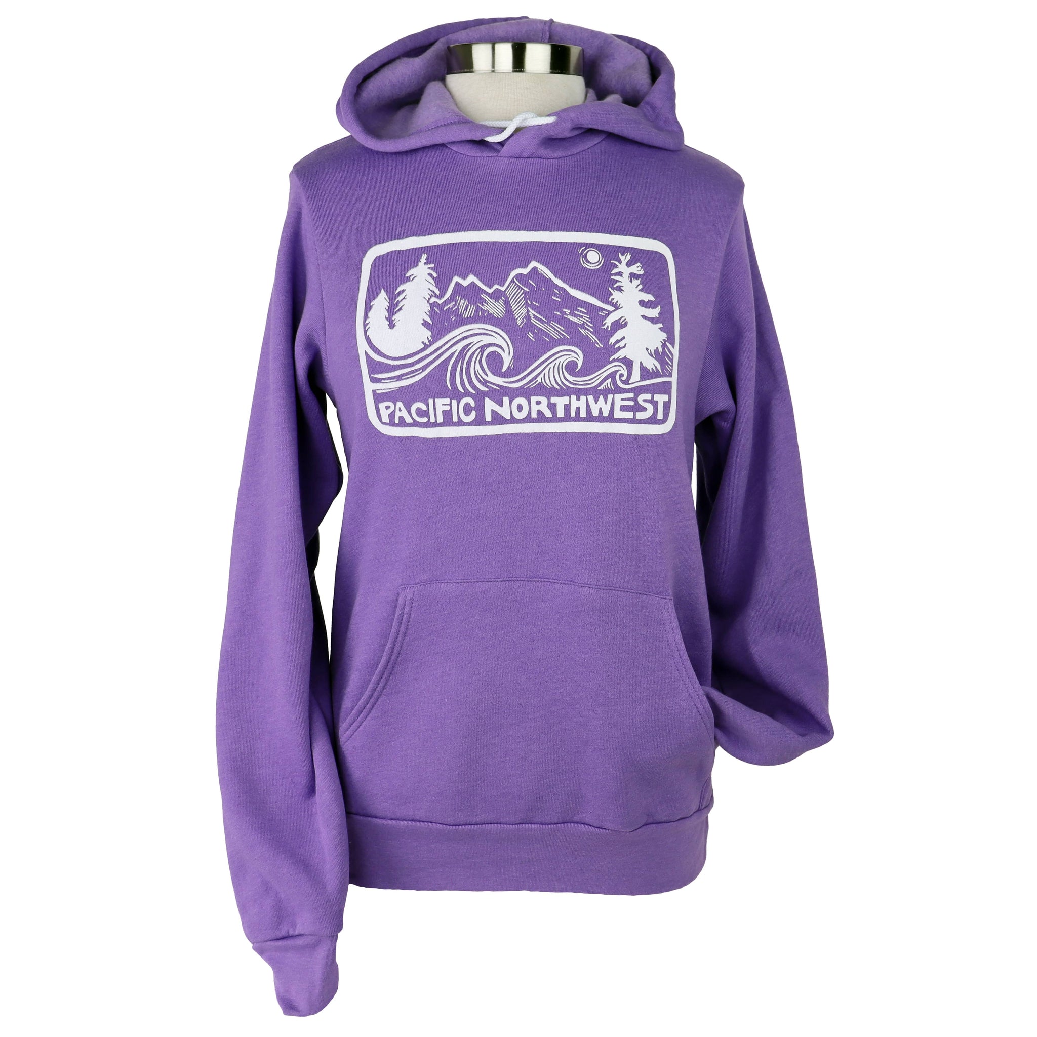 Pacific Northwest Vol. 2 Unisex Pullover Hoodie in Purple