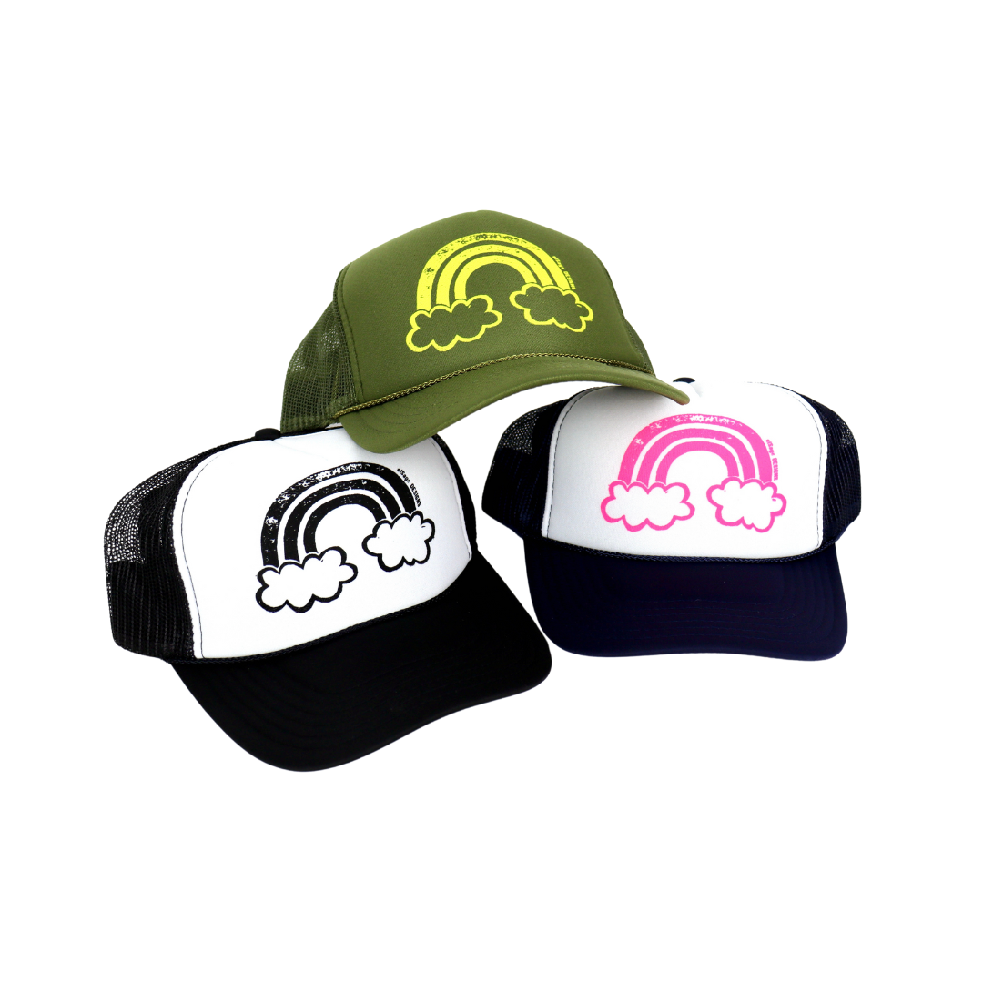 Rainbow Trucker Hat