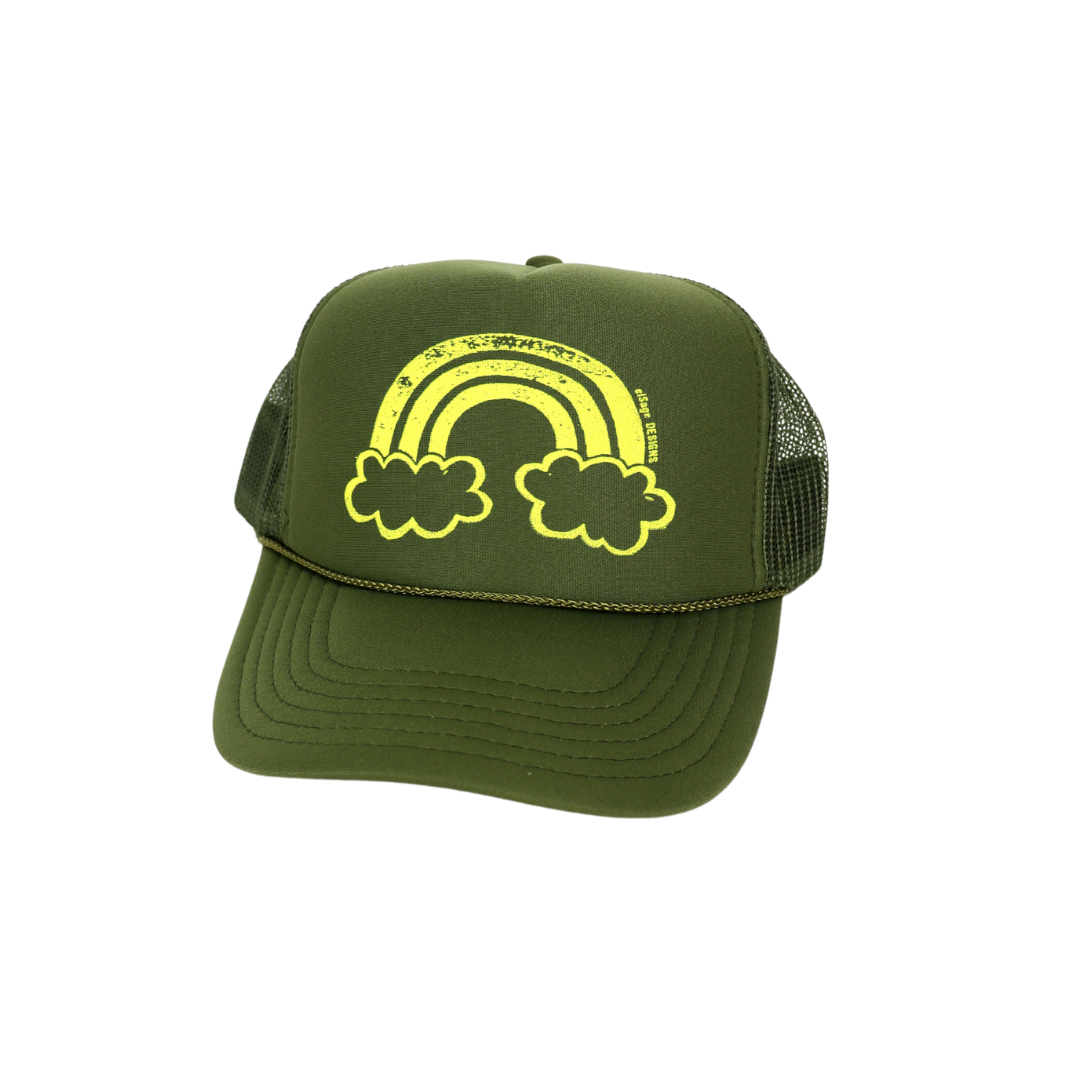 Rainbow Trucker Hat