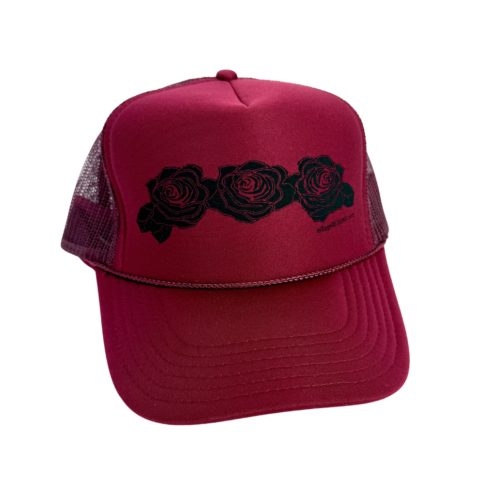 Roses Foam Trucker Hats